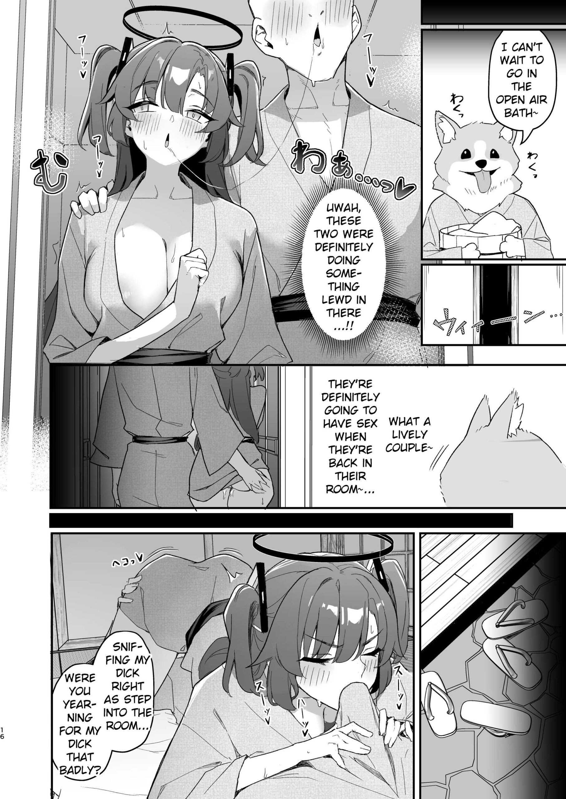 Seminar Kaikei wa Ecchi ga Shitai. Onsen Hen Kouhen – The accountant at seminar wants to have sex. Hot Springs Arc Part 2 - Page 15