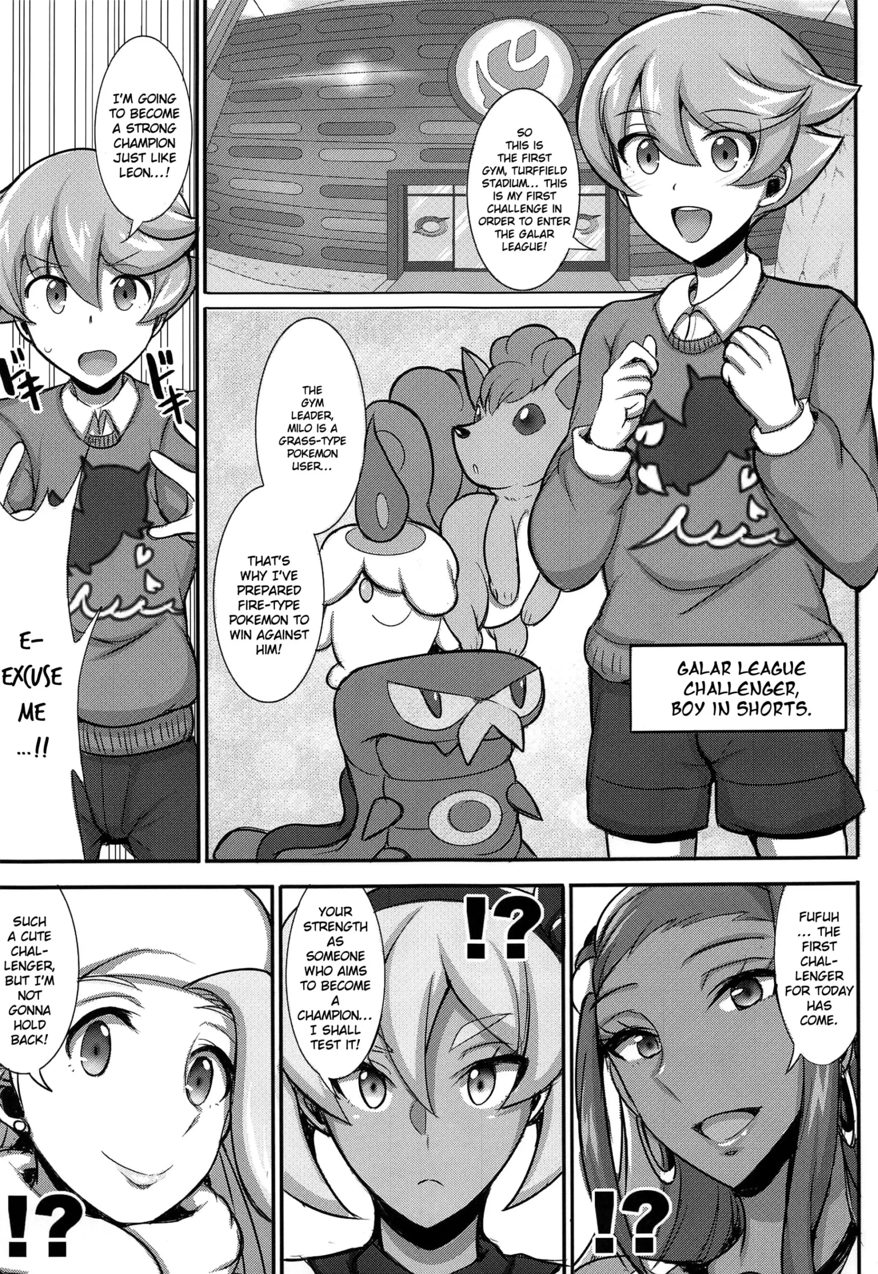 Tanpan Kozou no Oppai Gym Challenge! | A Boy In Short’s Big Breasted Gym Challenge! - Page 2
