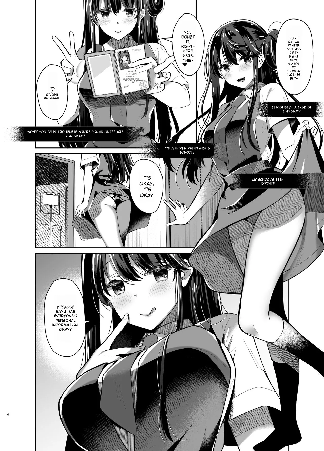 Bitch na Koakuma Sayuki-chan Kinshin Soukan Namahaishin - Page 3