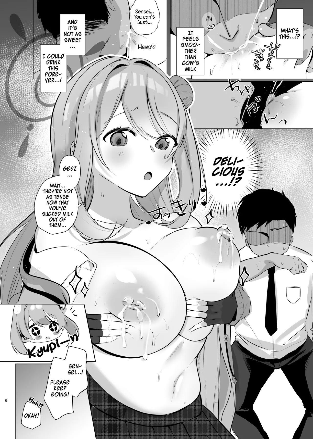 Sensei! Oppai ga Tomarimasen! | Sensei! My milk won’t stop! - Page 5