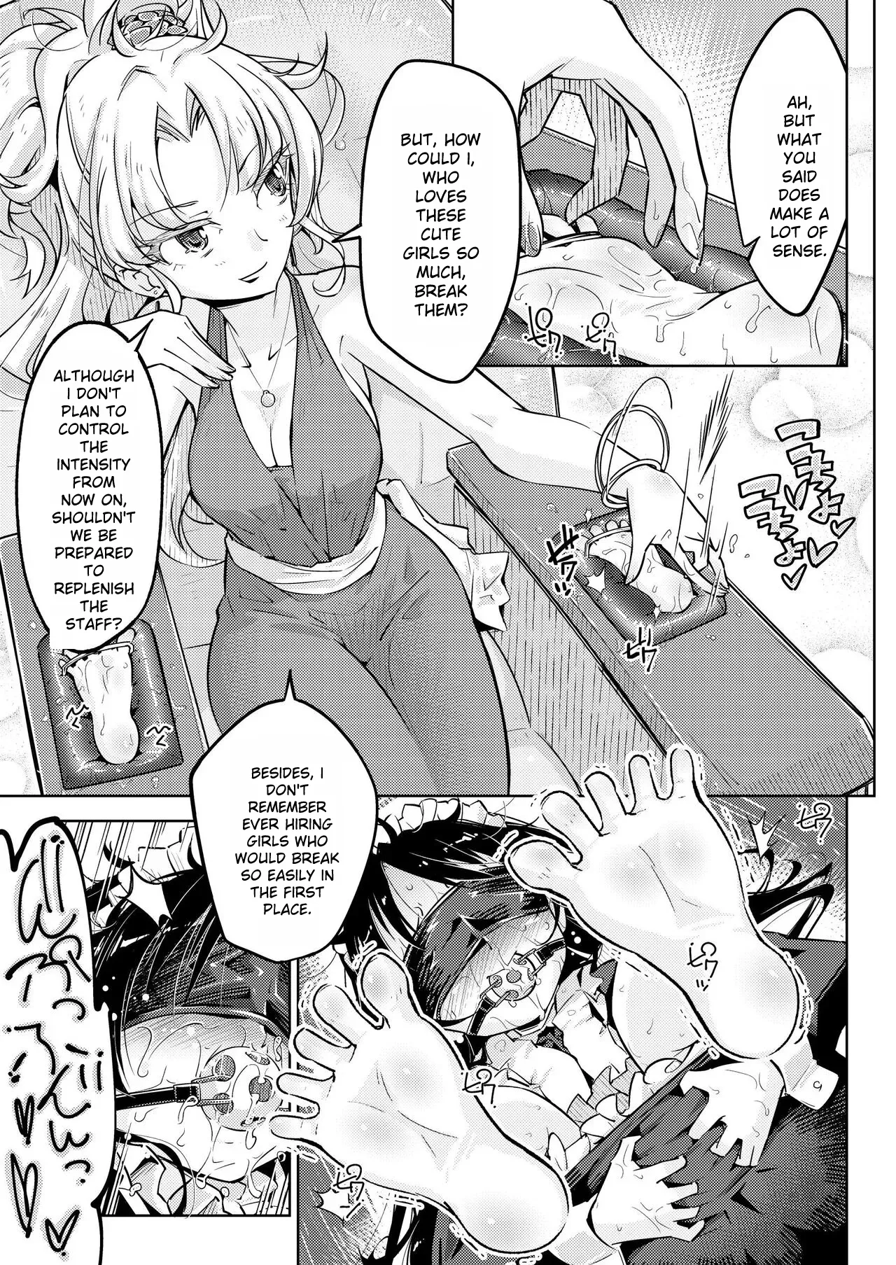 Ojou-sama Tenraku Ashiura Kusuguri Jigoku - Page 8