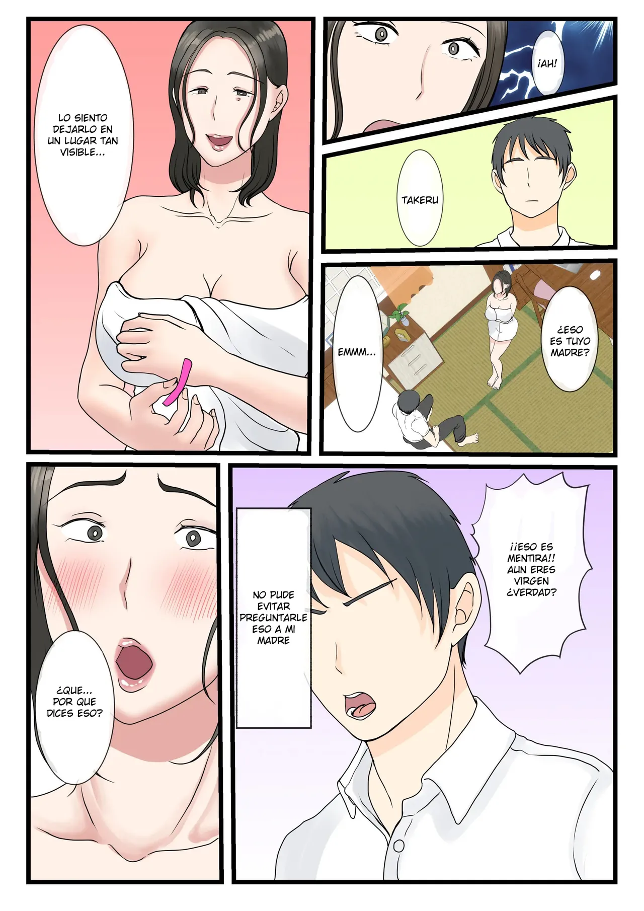 Shojo no Haha wa Musuko ni Dakarete Ko o Haramu | Una Madre Virgen ConsibeE Un Hijo Con Su Hijo - Page 11