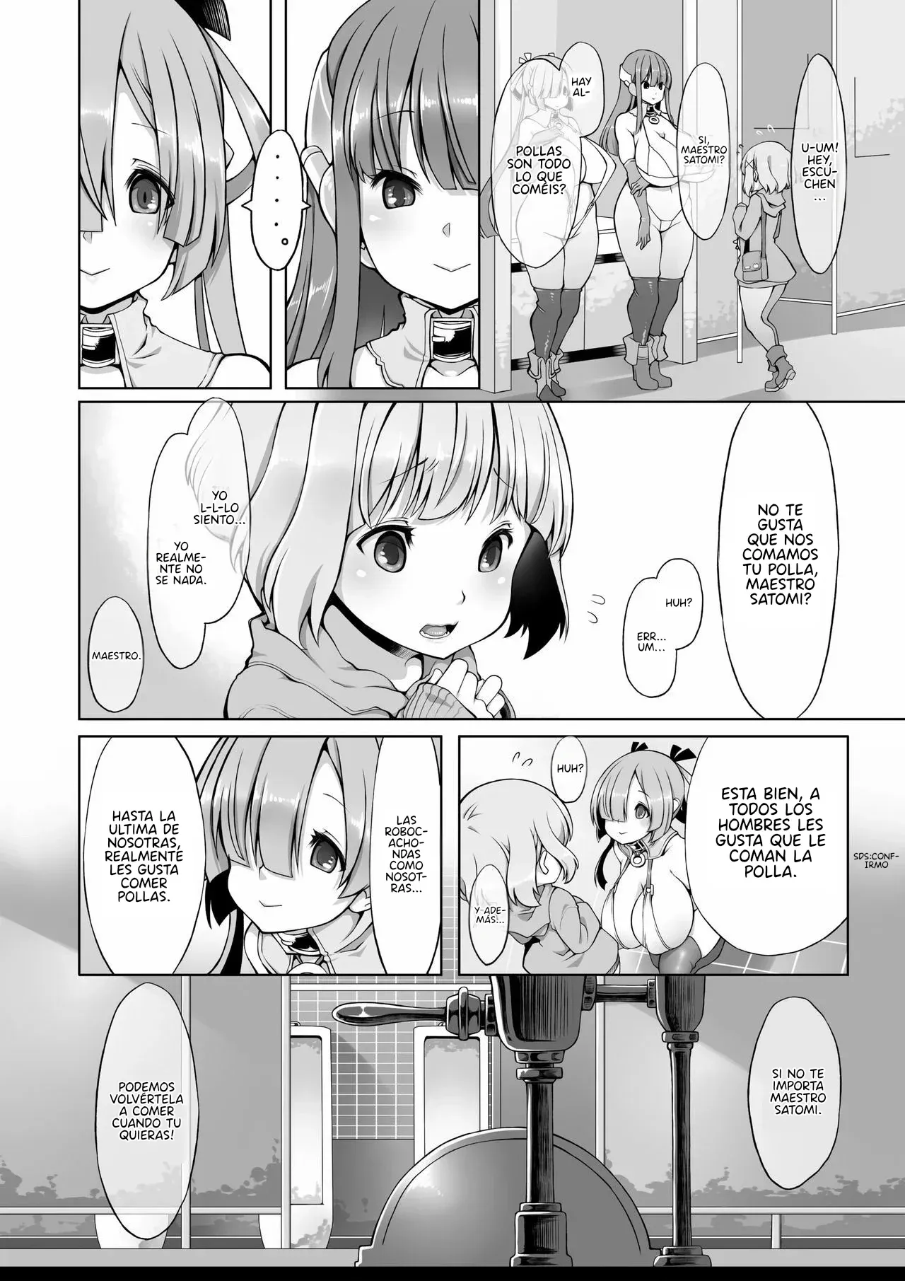 Onahoroid Seiseikatsu | La Vida Sexual de las Robocachondas - Page 11