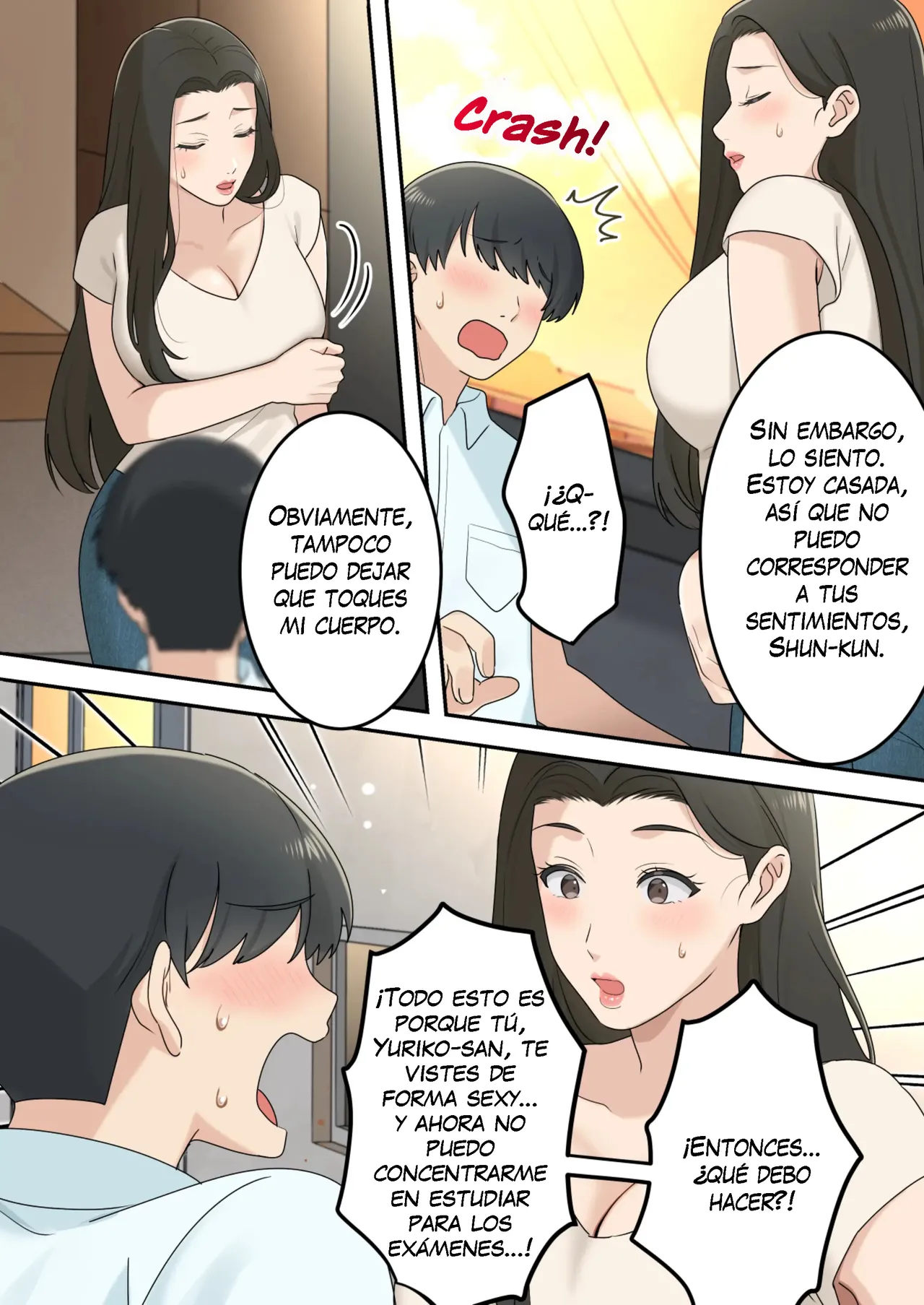 Kawaisugiru Tomodachi no Okaasan to Kossori Tsukiacchatta Hanashi | La Historia de cómo Terminé Saliendo en Secreto con la Hermosa Madre de mi Amigo - Page 12
