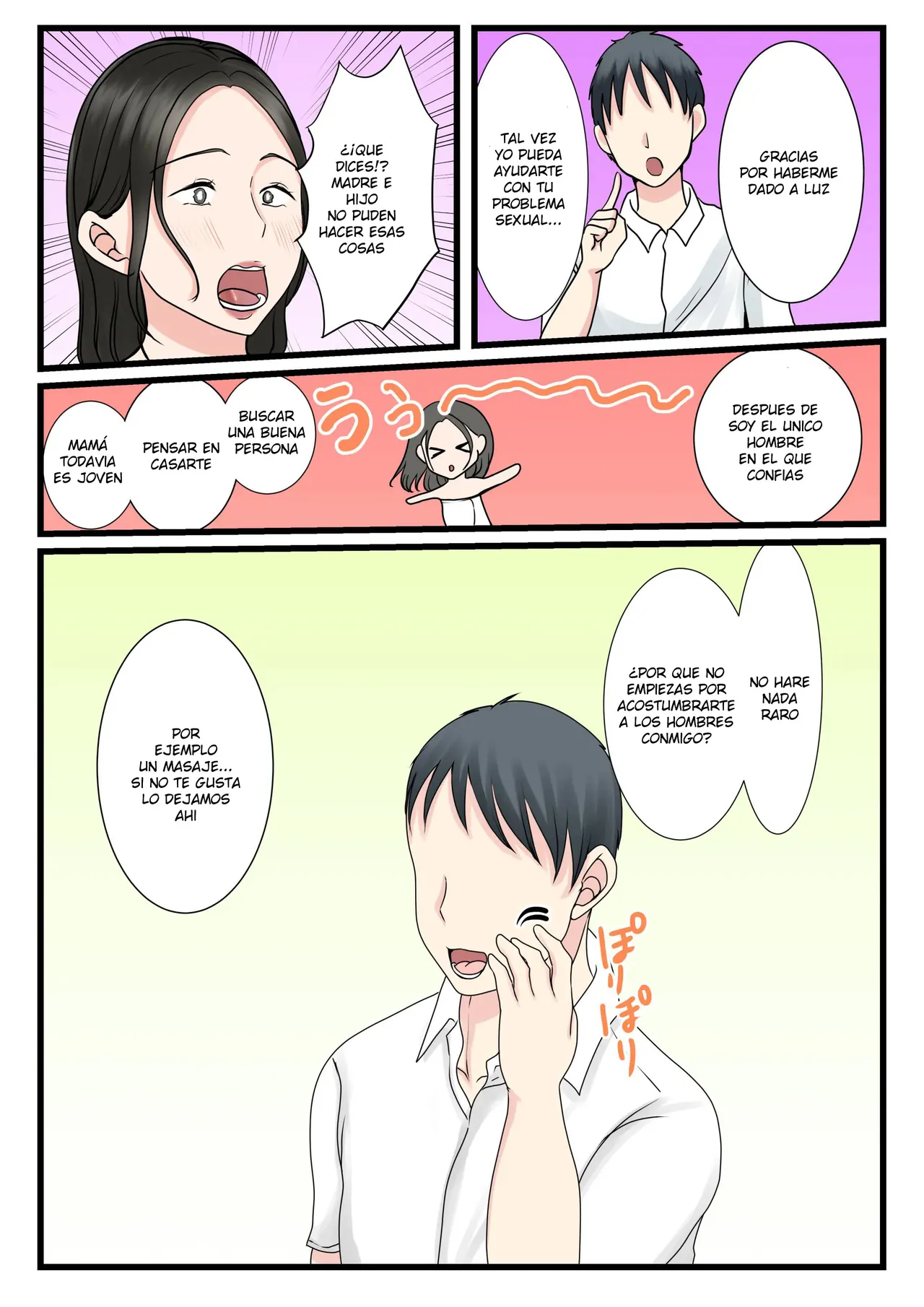 Shojo no Haha wa Musuko ni Dakarete Ko o Haramu | Una Madre Virgen ConsibeE Un Hijo Con Su Hijo - Page 13