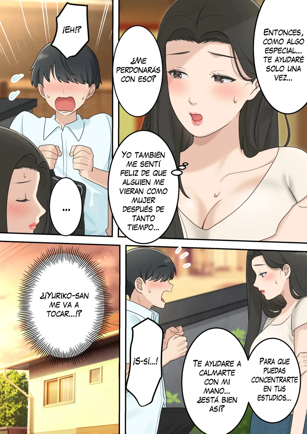 Kawaisugiru Tomodachi no Okaasan to Kossori Tsukiacchatta Hanashi | La Historia de cómo Terminé Saliendo en Secreto con la Hermosa Madre de mi Amigo - Page 14
