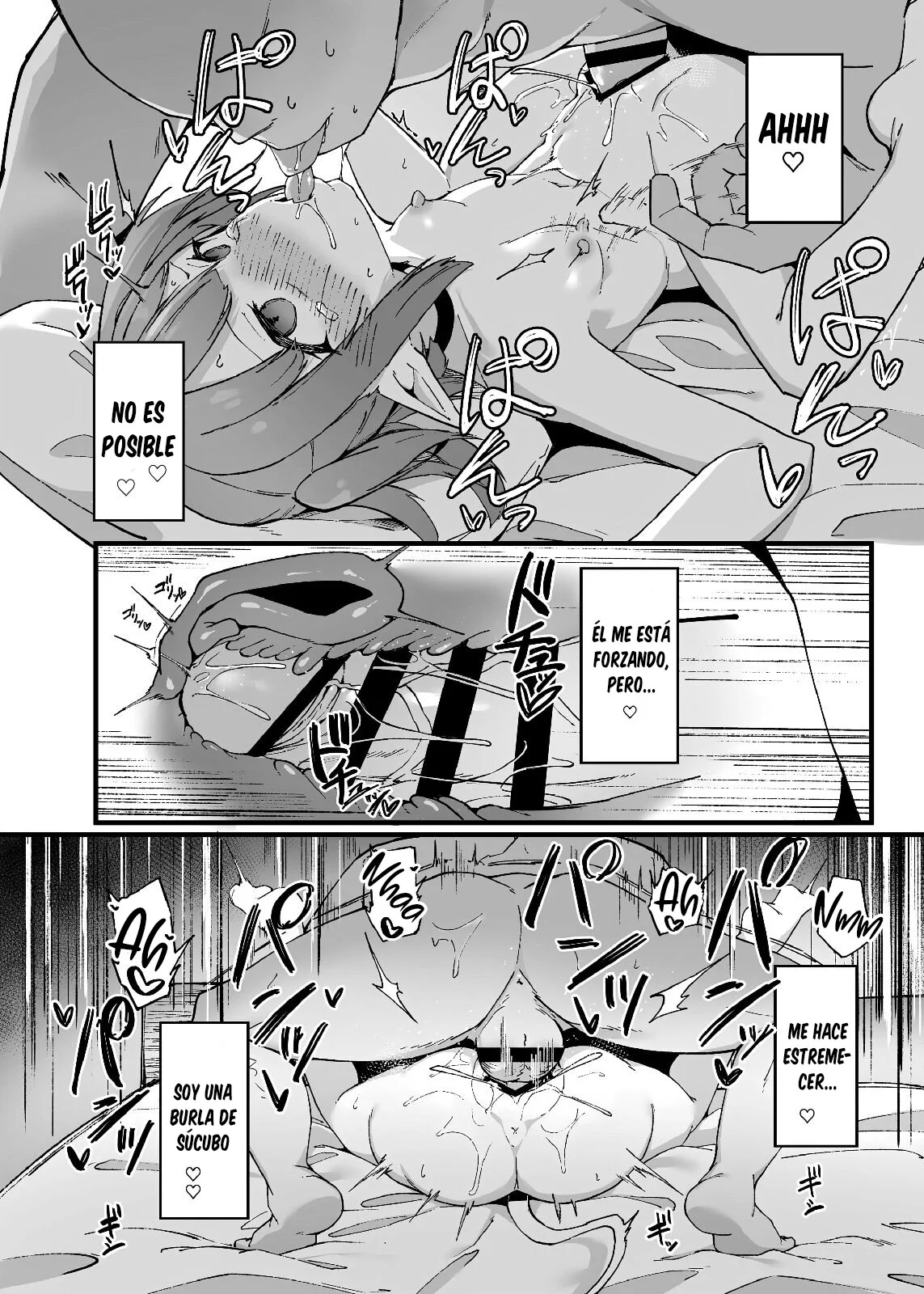 Mesugaki Succubus ga Oji-san ni Wakaraserareru Hanashi II | Una Historia Sobre una Súcubo a quien un Viejo le Enseña una Leccion II - Page 18