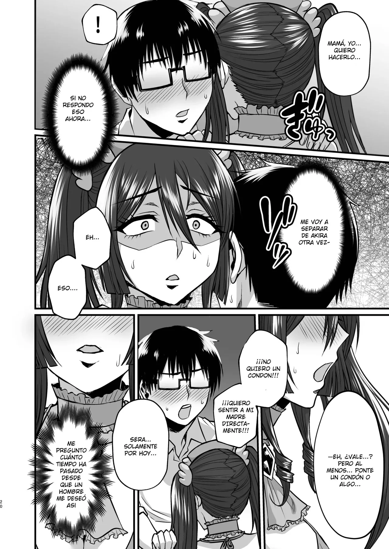 InCha Otaku Cameko no Mama wa Dosukebe Senzoku Doinran Cosplayer | La Madre del Otaku Recluído se Vuelve la Puta Exclusiva de los Juegos de Rol en Cosplay de su hijo - Page 19