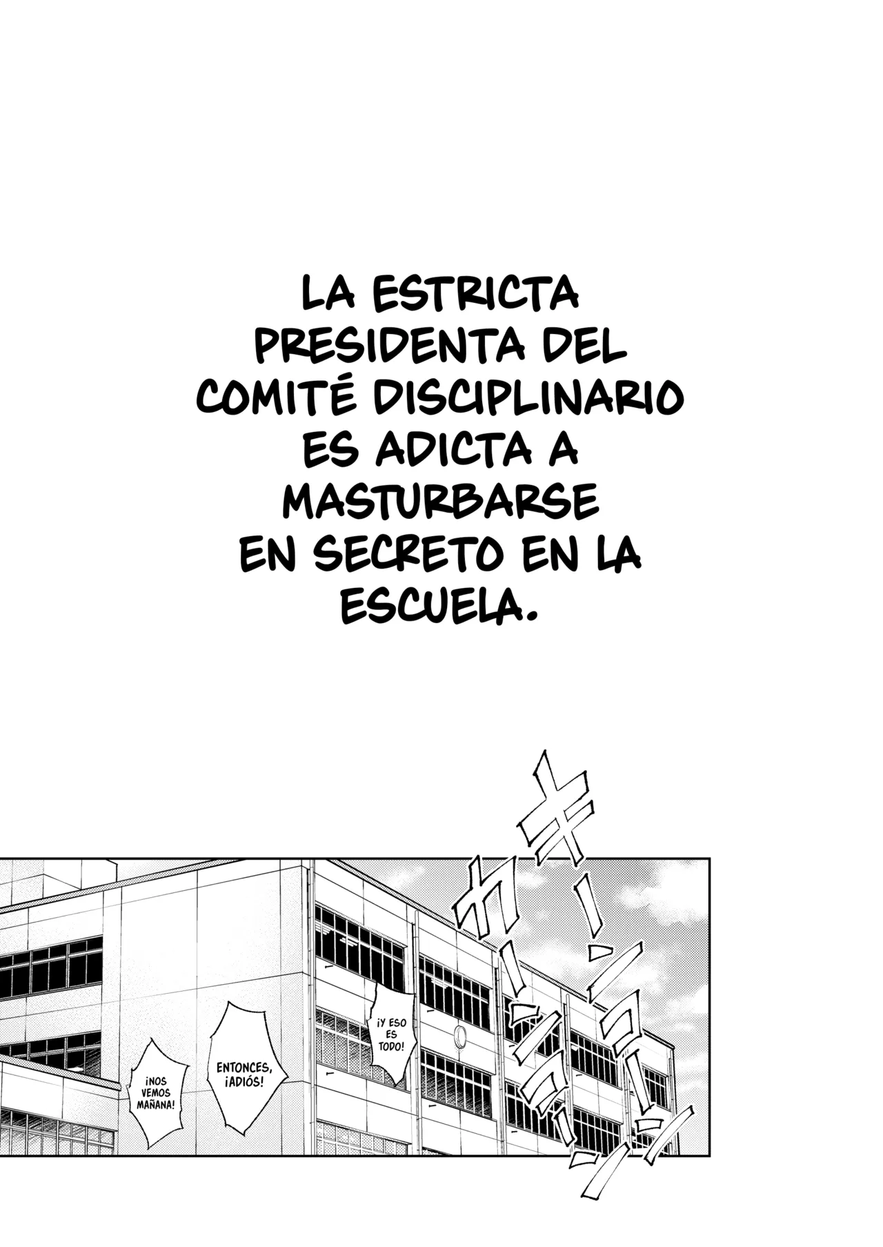 Kiritsu ni Kibishii Fuuki Iinchou wa Kounai de Himitsu no Dosukebe Onanie ga Yamerarenai! | La Estricta Presidenta del Comité Disciplinario no Puede Dejar de Masturbarse en la Escuela! - Page 2