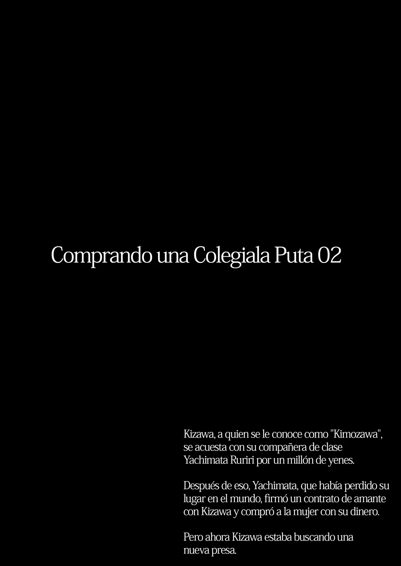 Kuzu Onna o Kau 2 | Comprando una Colegiala Puta 2 - Page 2