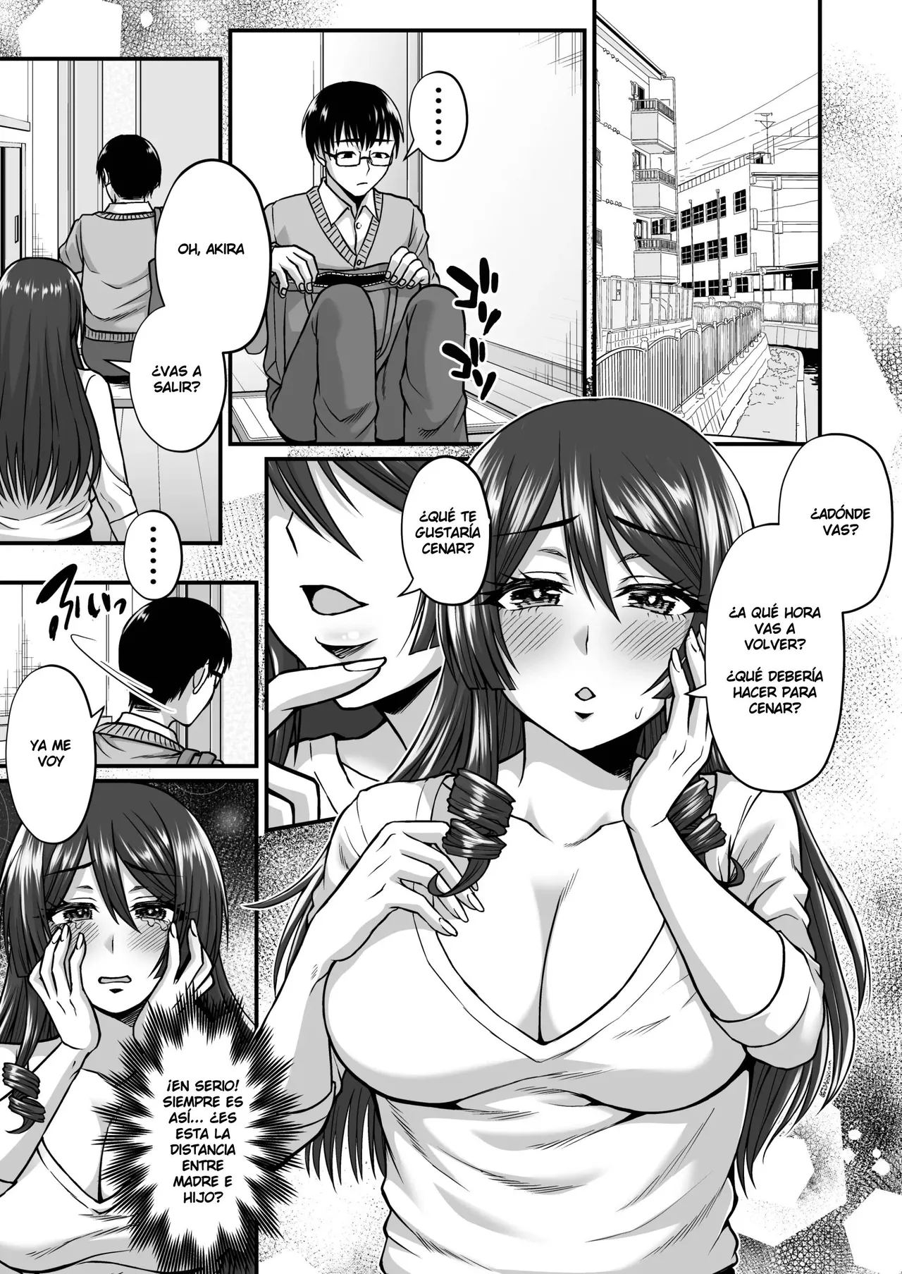 InCha Otaku Cameko no Mama wa Dosukebe Senzoku Doinran Cosplayer | La Madre del Otaku Recluído se Vuelve la Puta Exclusiva de los Juegos de Rol en Cosplay de su hijo - Page 2