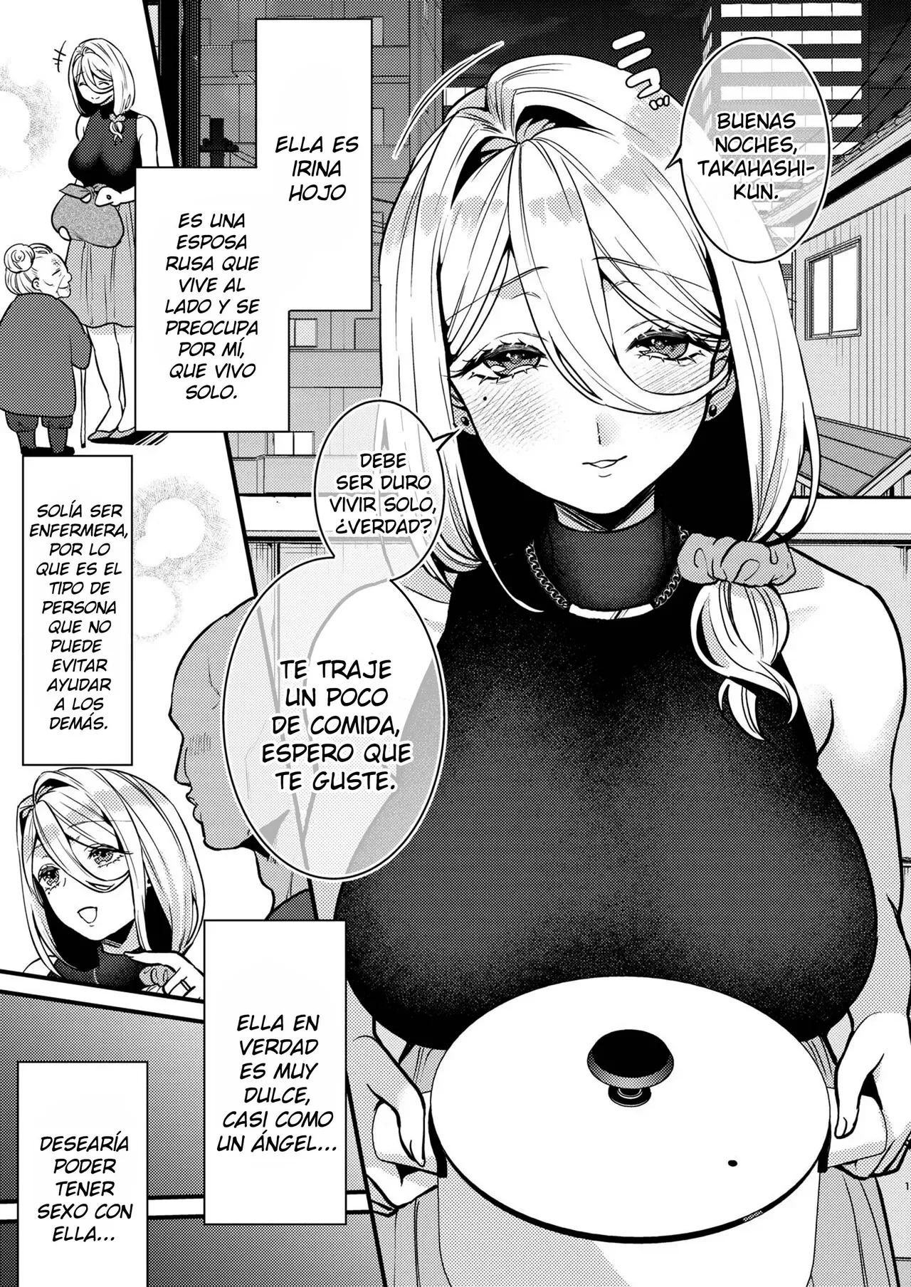 Rossia kei Hitozuma to Doutei kun no Himitsu no Kankei | La Relación Secreta Entre una Esposa Rusa y un Chico Virgen - Page 2