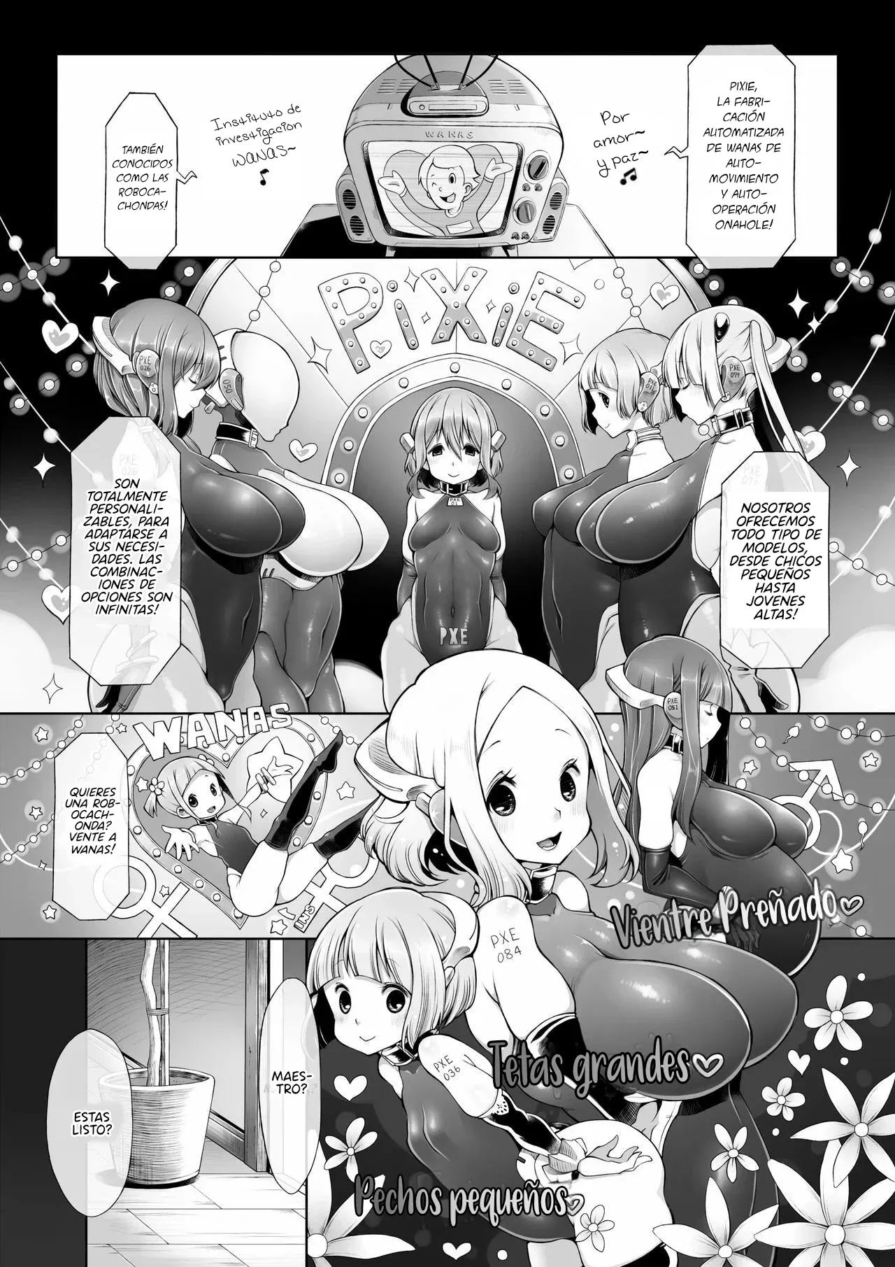 Onahoroid Seiseikatsu | La Vida Sexual de las Robocachondas - Page 2
