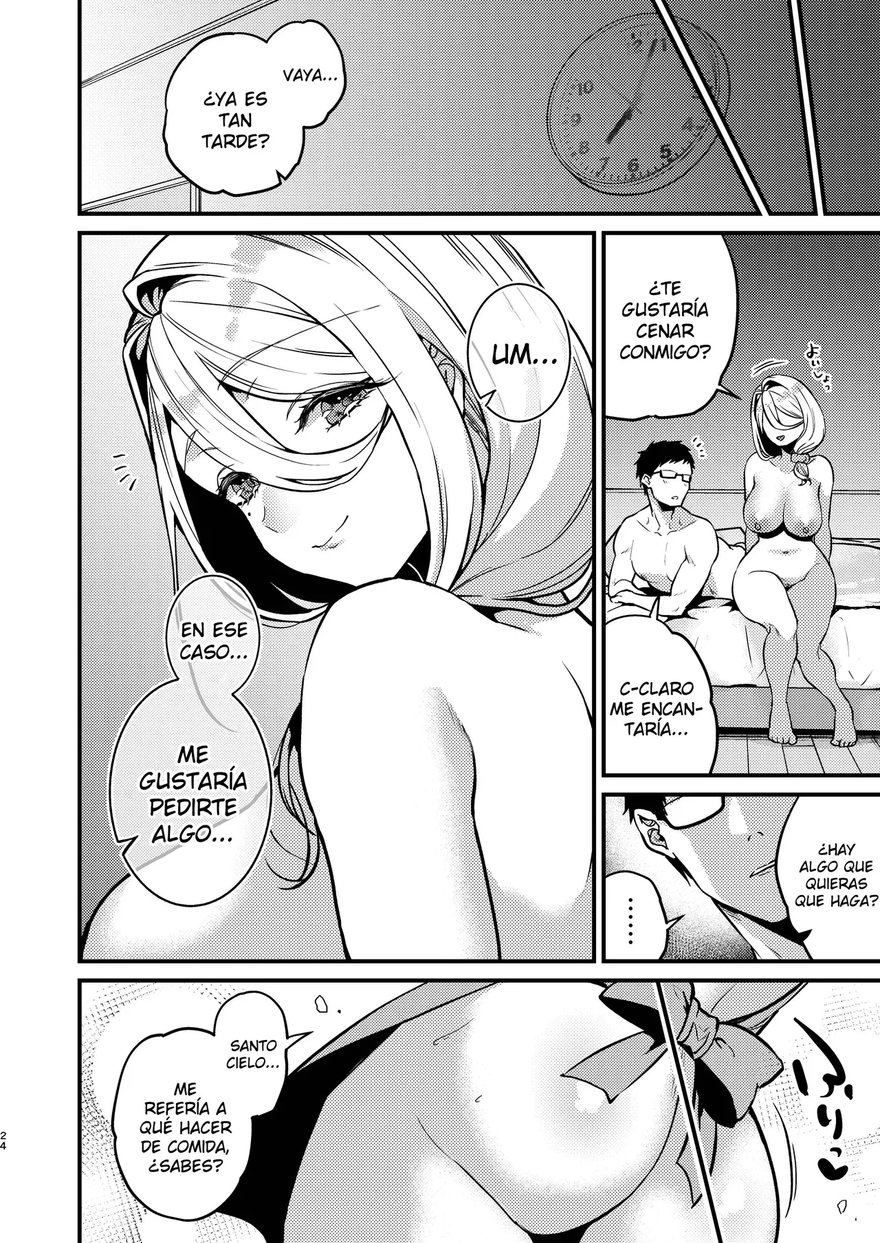 Rossia kei Hitozuma to Doutei kun no Himitsu no Kankei | La Relación Secreta Entre una Esposa Rusa y un Chico Virgen - Page 25