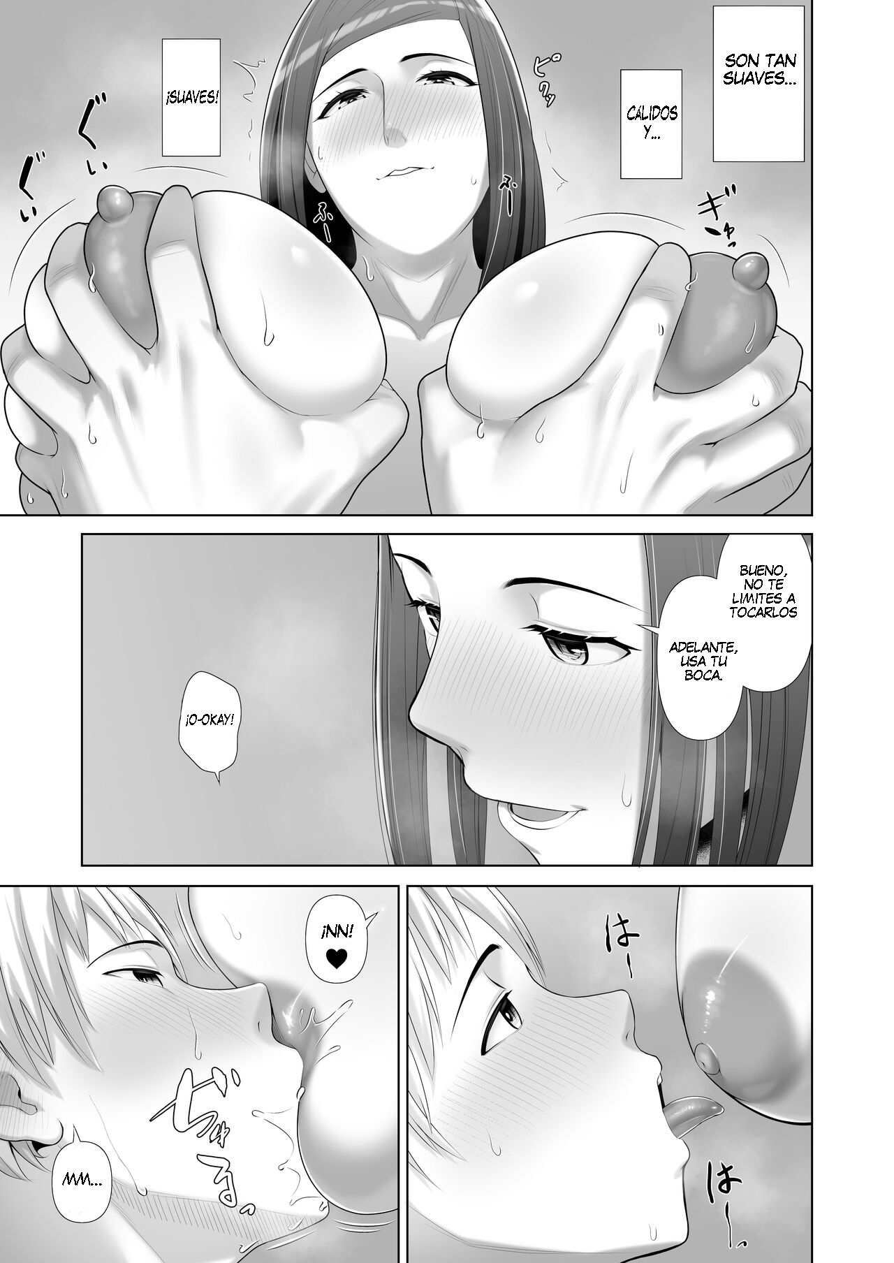 Yuujin no Hahaoya ni Fudeoroshi Saremashita | La Mamá de Mi Amigo Me Quitó la Virginidad - Page 25