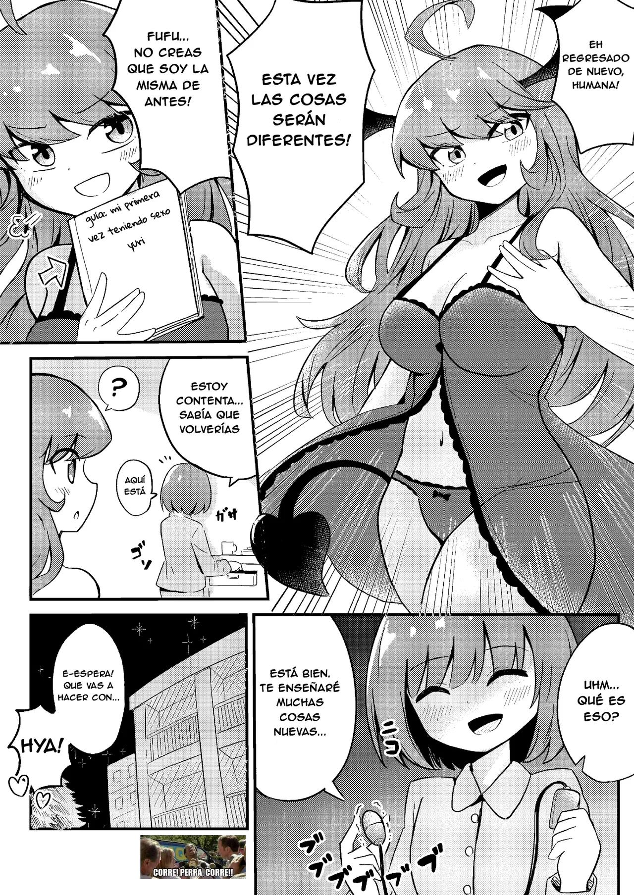 Ubu na Succubus Wakarase Yuri Ecchi | Teaching the Inexperienced Succubus a Lesson with Yuri Sex - Page 26