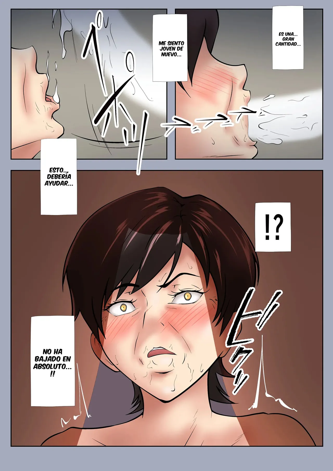 Okaa-san ga Onanie Shiteita Node… | Mi mama se estaba masturbando… - Page 27