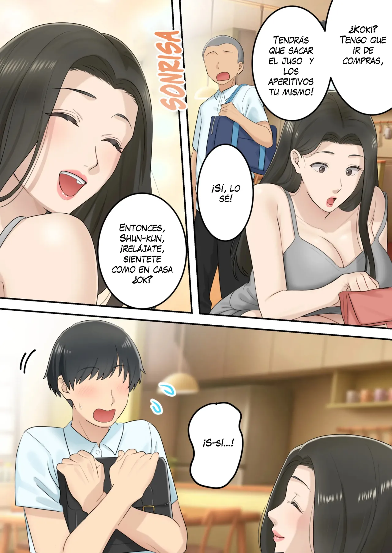 Kawaisugiru Tomodachi no Okaasan to Kossori Tsukiacchatta Hanashi | La Historia de cómo Terminé Saliendo en Secreto con la Hermosa Madre de mi Amigo - Page 3
