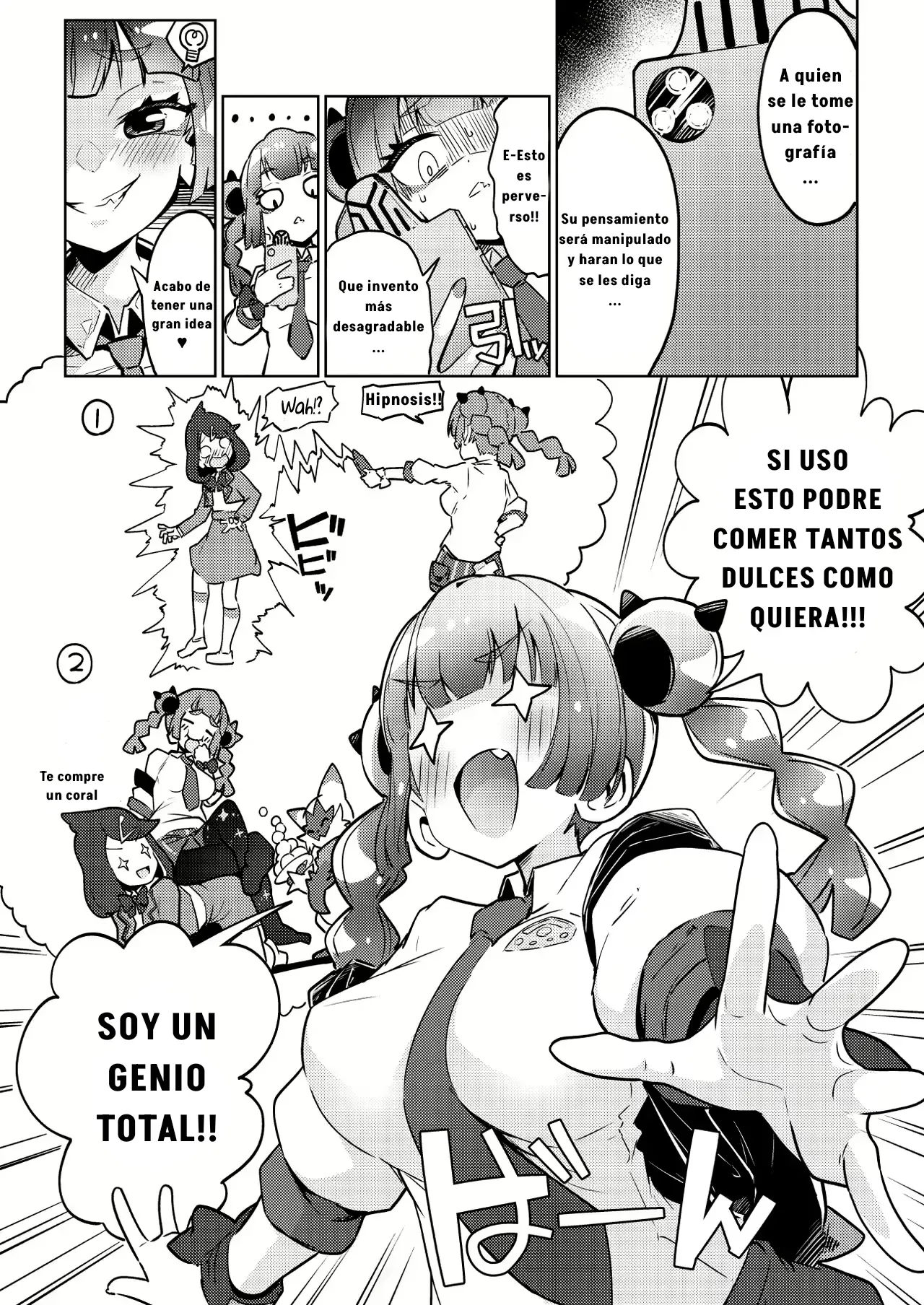 Coral-chan no Warudakumi - Page 3