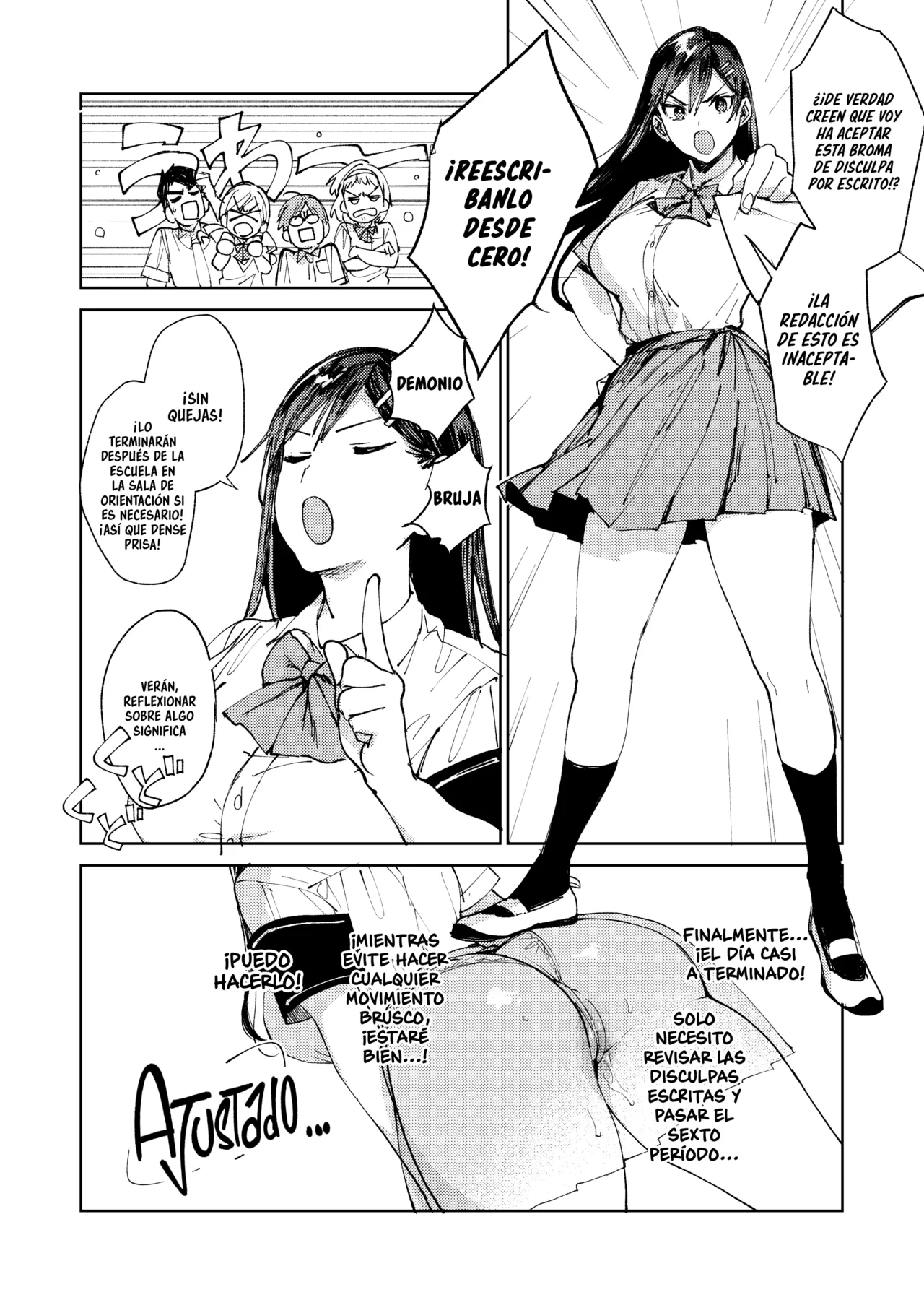 Kiritsu ni Kibishii Fuuki Iinchou wa Kounai de Himitsu no Dosukebe Onanie ga Yamerarenai! | La Estricta Presidenta del Comité Disciplinario no Puede Dejar de Masturbarse en la Escuela! - Page 31