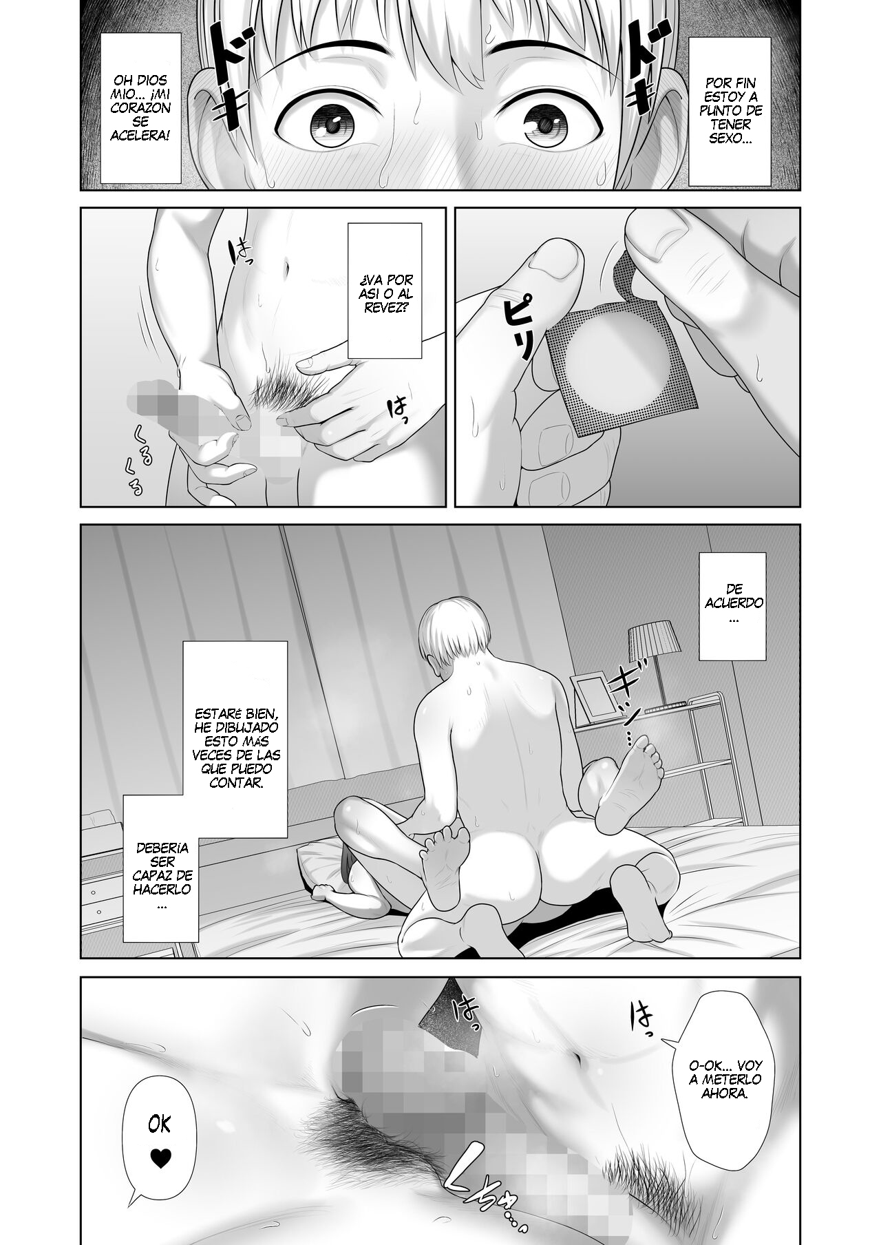 Yuujin no Hahaoya ni Fudeoroshi Saremashita | La Mamá de Mi Amigo Me Quitó la Virginidad - Page 32