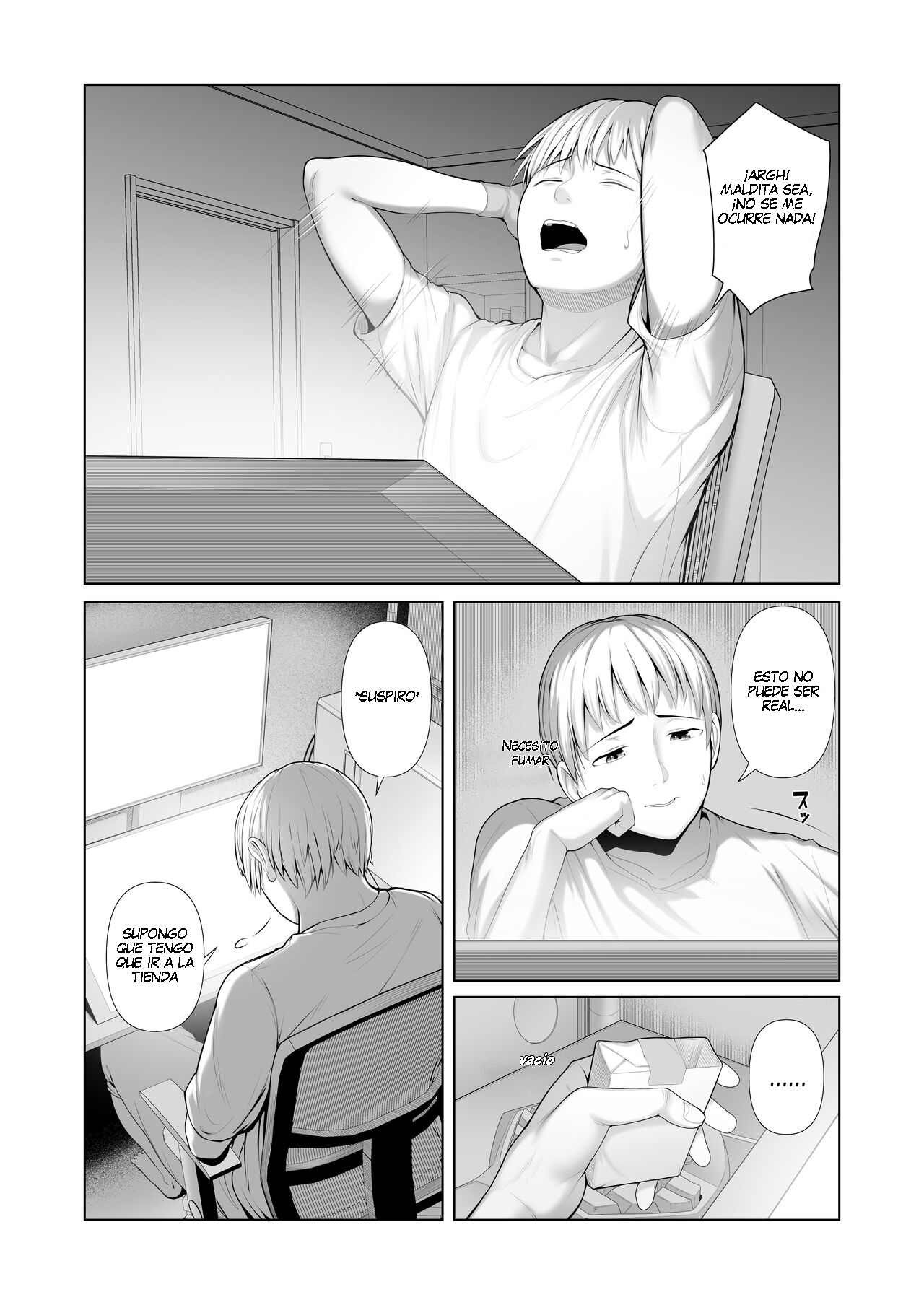 Yuujin no Hahaoya ni Fudeoroshi Saremashita | La Mamá de Mi Amigo Me Quitó la Virginidad - Page 4