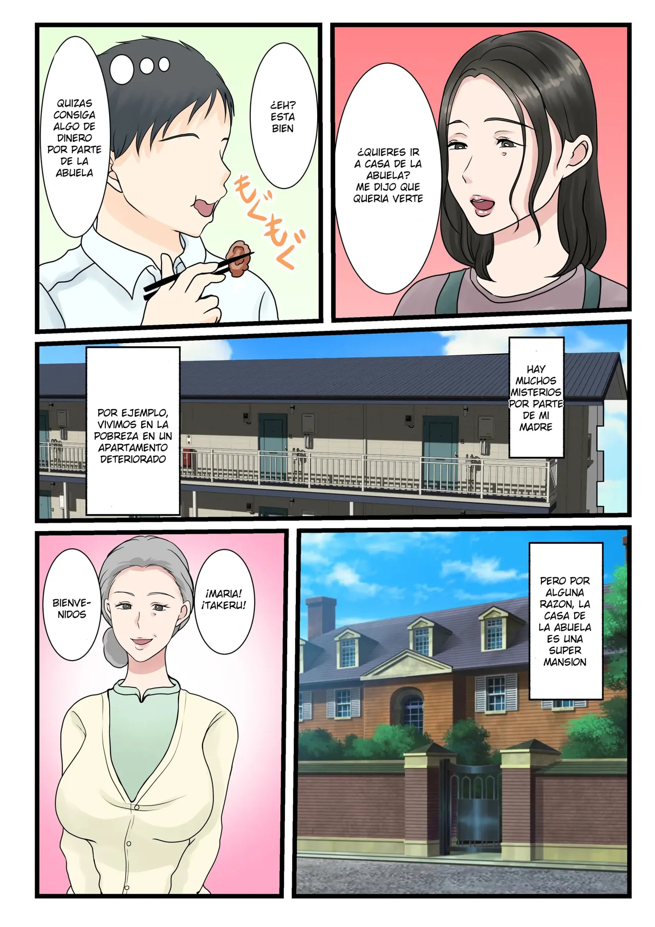 Shojo no Haha wa Musuko ni Dakarete Ko o Haramu | Una Madre Virgen ConsibeE Un Hijo Con Su Hijo - Page 4