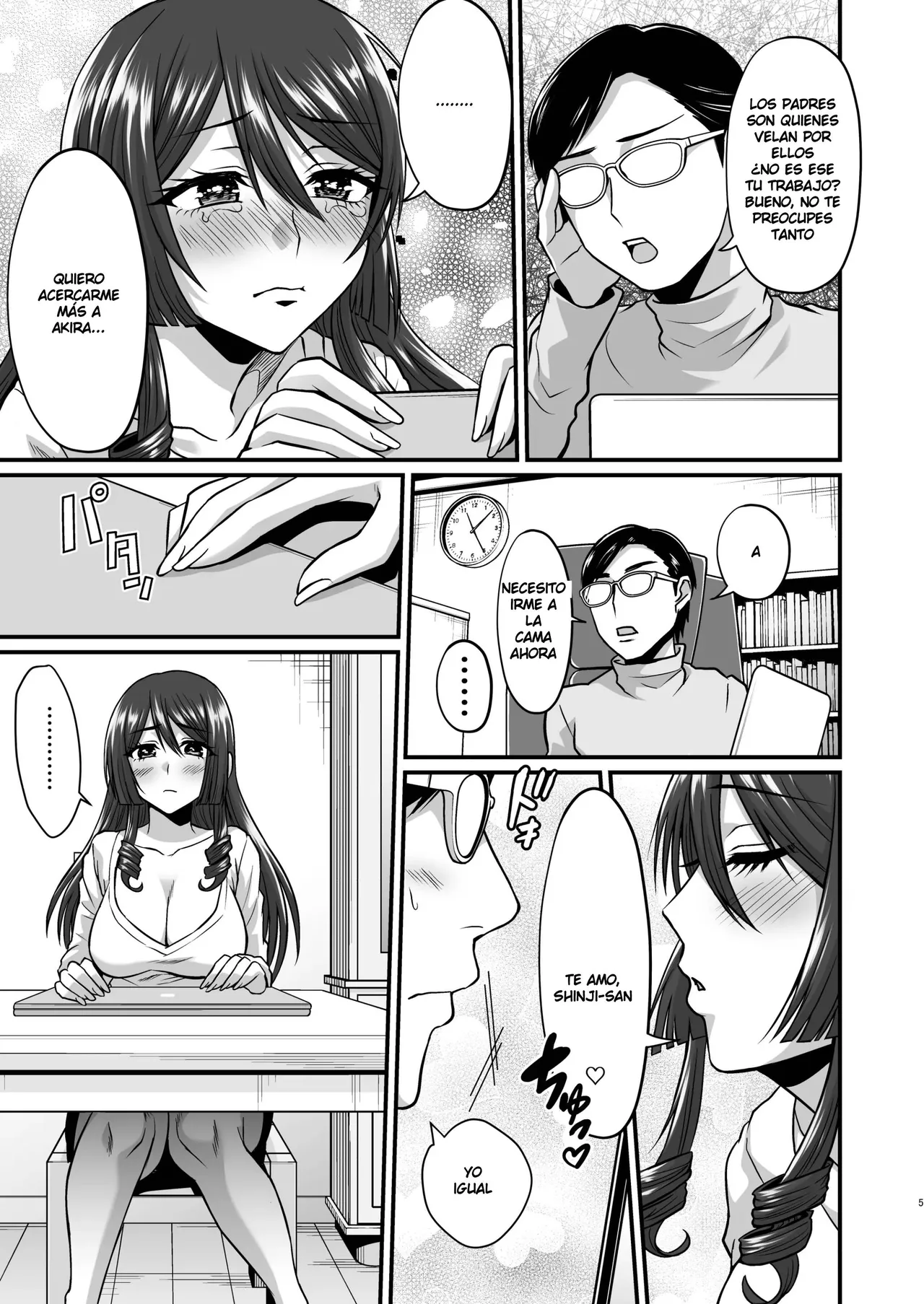 InCha Otaku Cameko no Mama wa Dosukebe Senzoku Doinran Cosplayer | La Madre del Otaku Recluído se Vuelve la Puta Exclusiva de los Juegos de Rol en Cosplay de su hijo - Page 4