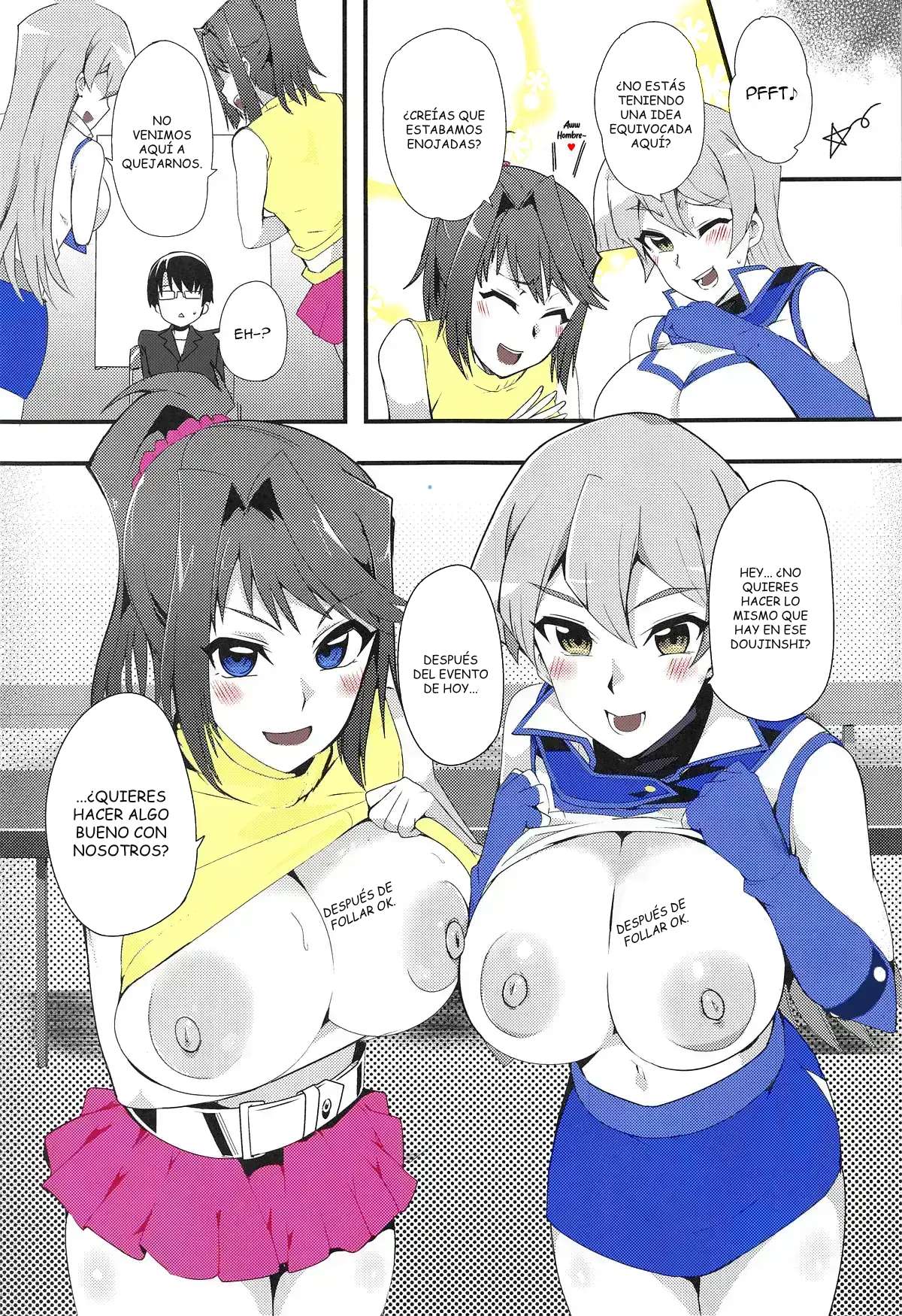Nama Kettou Shimasho | Tengamos un Duelo Sexual - Page 4