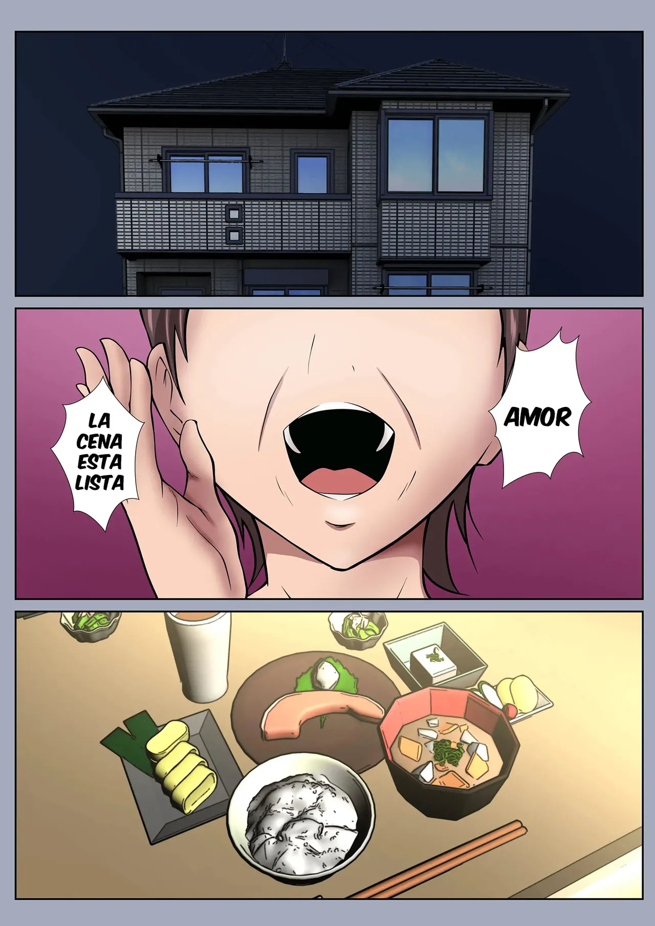 Okaa-san ga Onanie Shiteita Node… | Mi mama se estaba masturbando… - Page 4