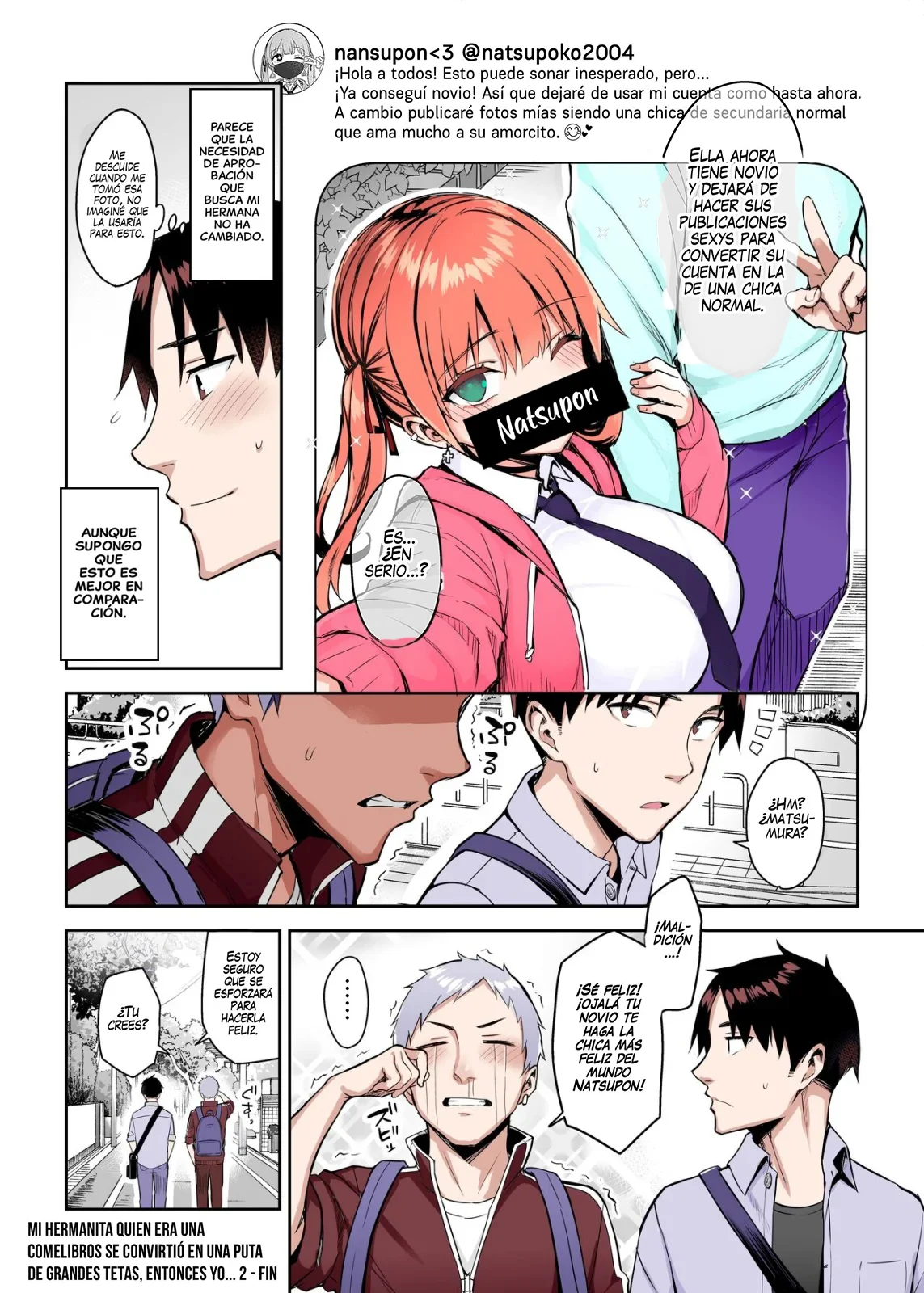 Moto InCha no Kyonyuu Yariman Imouto ga Erosugite, Onii-chan wa Mou…!! 2 | Mi Hermanita quien era una comelibros se convirtió en una Puta de grandes Tetas, Entonces yo…!! 2 - Page 43