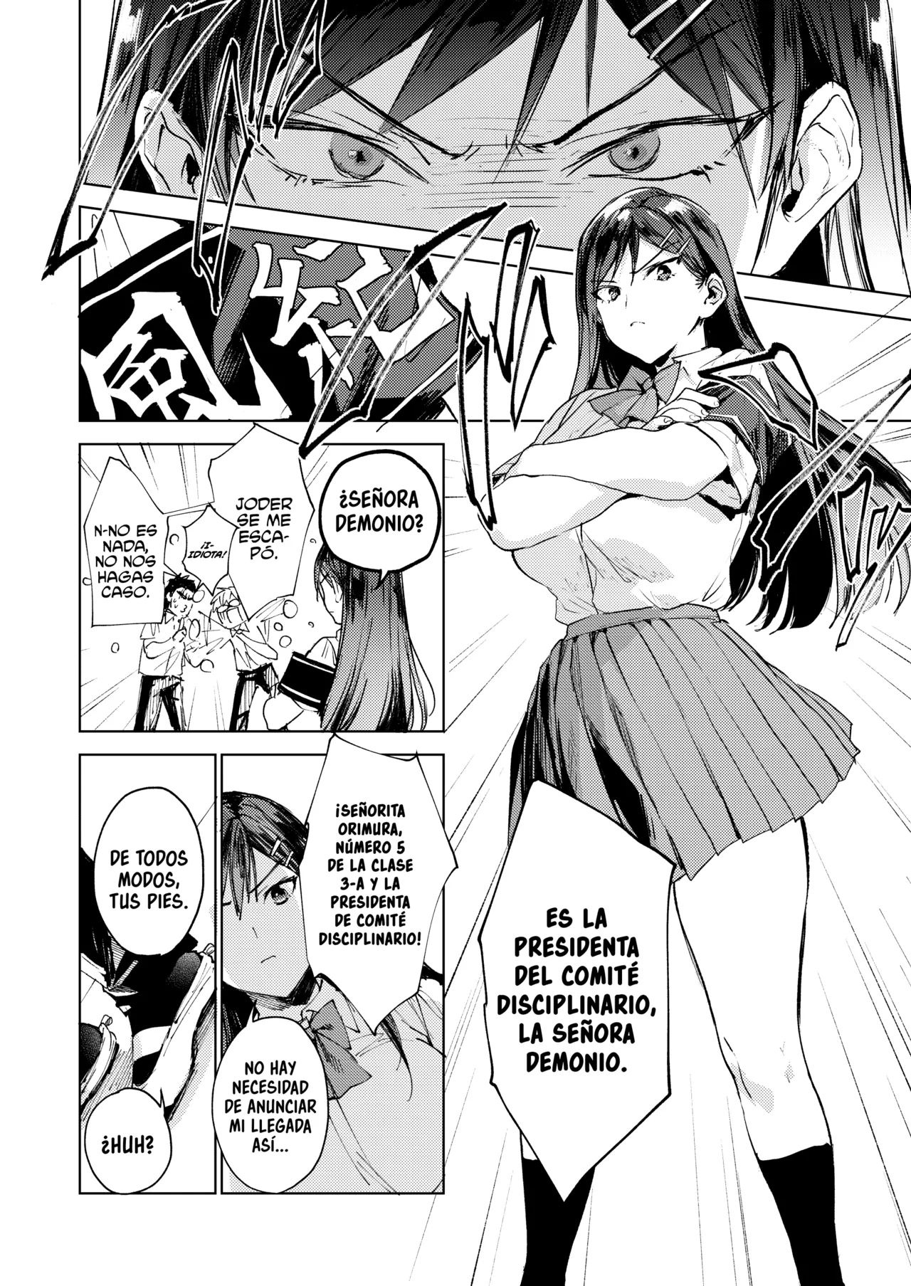 Kiritsu ni Kibishii Fuuki Iinchou wa Kounai de Himitsu no Dosukebe Onanie ga Yamerarenai! | La Estricta Presidenta del Comité Disciplinario no Puede Dejar de Masturbarse en la Escuela! - Page 5