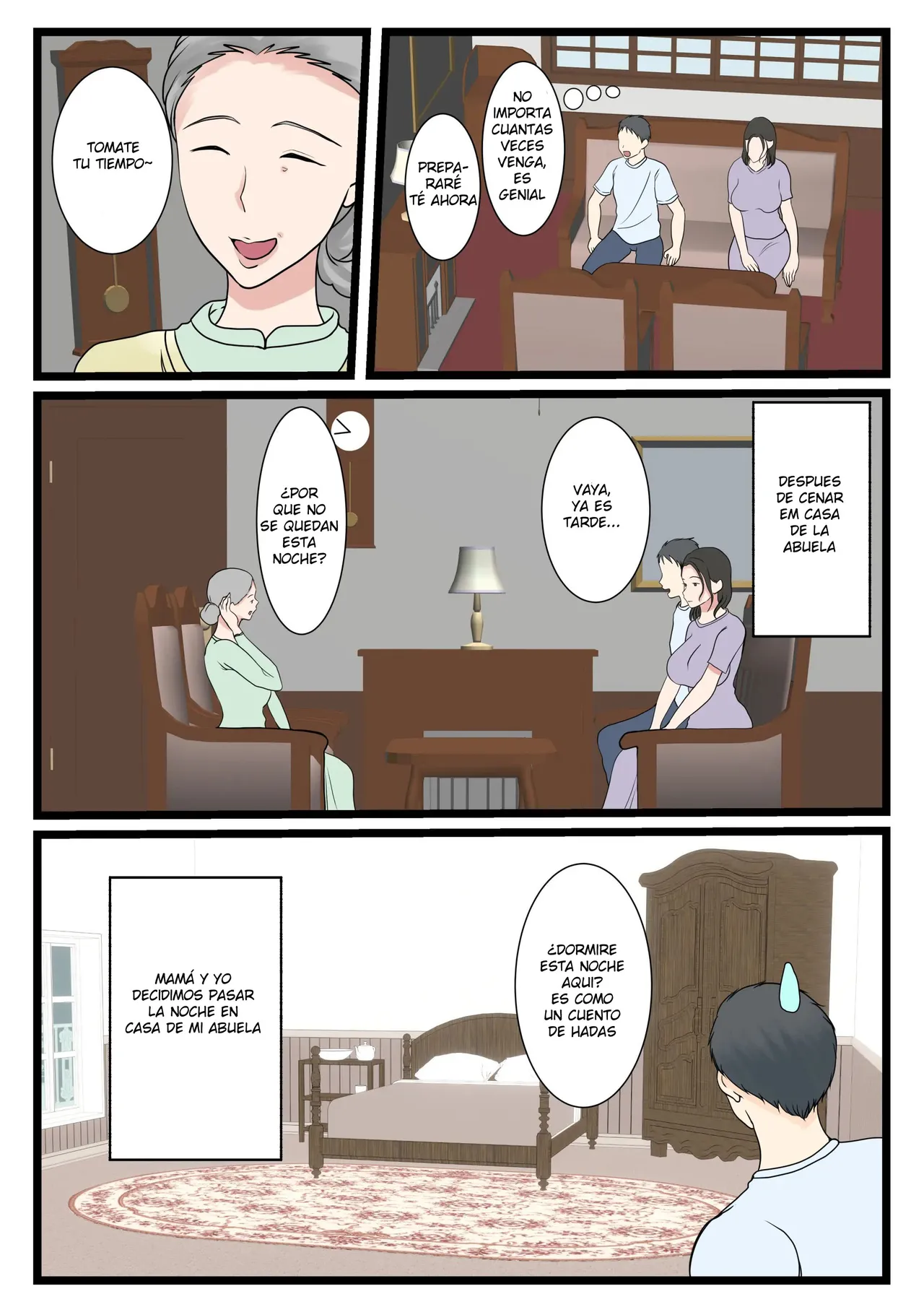 Shojo no Haha wa Musuko ni Dakarete Ko o Haramu | Una Madre Virgen ConsibeE Un Hijo Con Su Hijo - Page 5