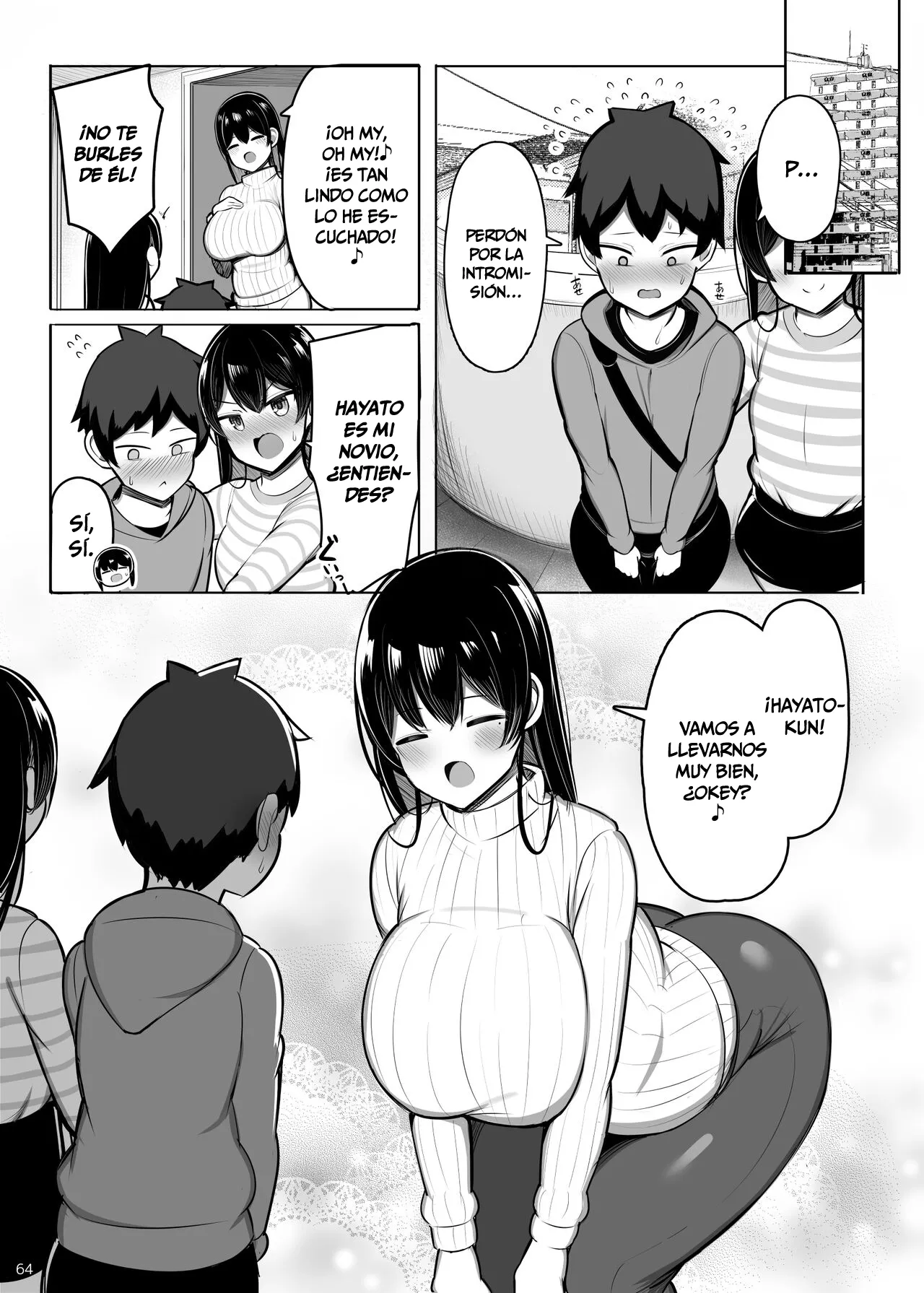 Onee-chan to, Mama to, Honki Koubi. II | Apareamiento Serio con Hermanas Mayores y Milfs. II - Page 64