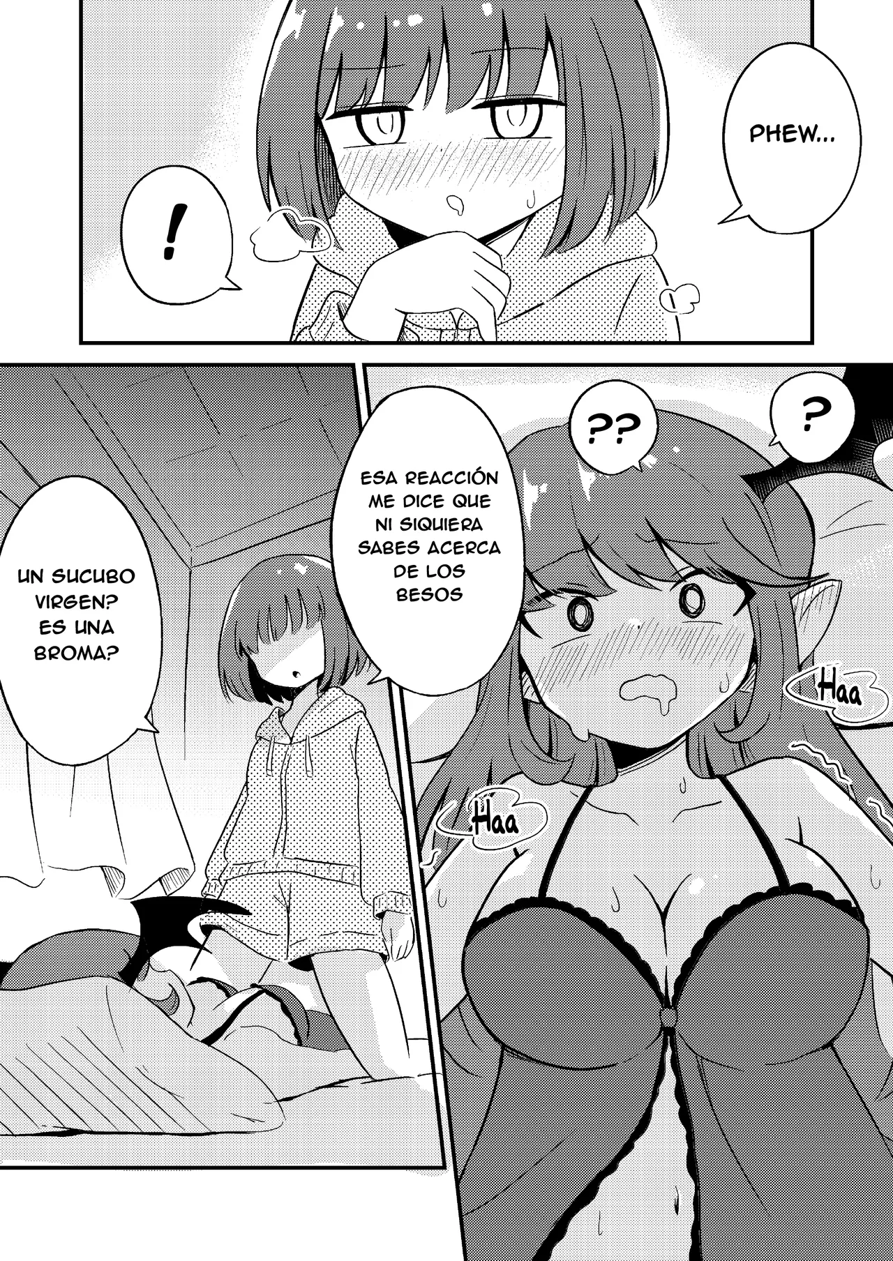 Ubu na Succubus Wakarase Yuri Ecchi | Teaching the Inexperienced Succubus a Lesson with Yuri Sex - Page 7
