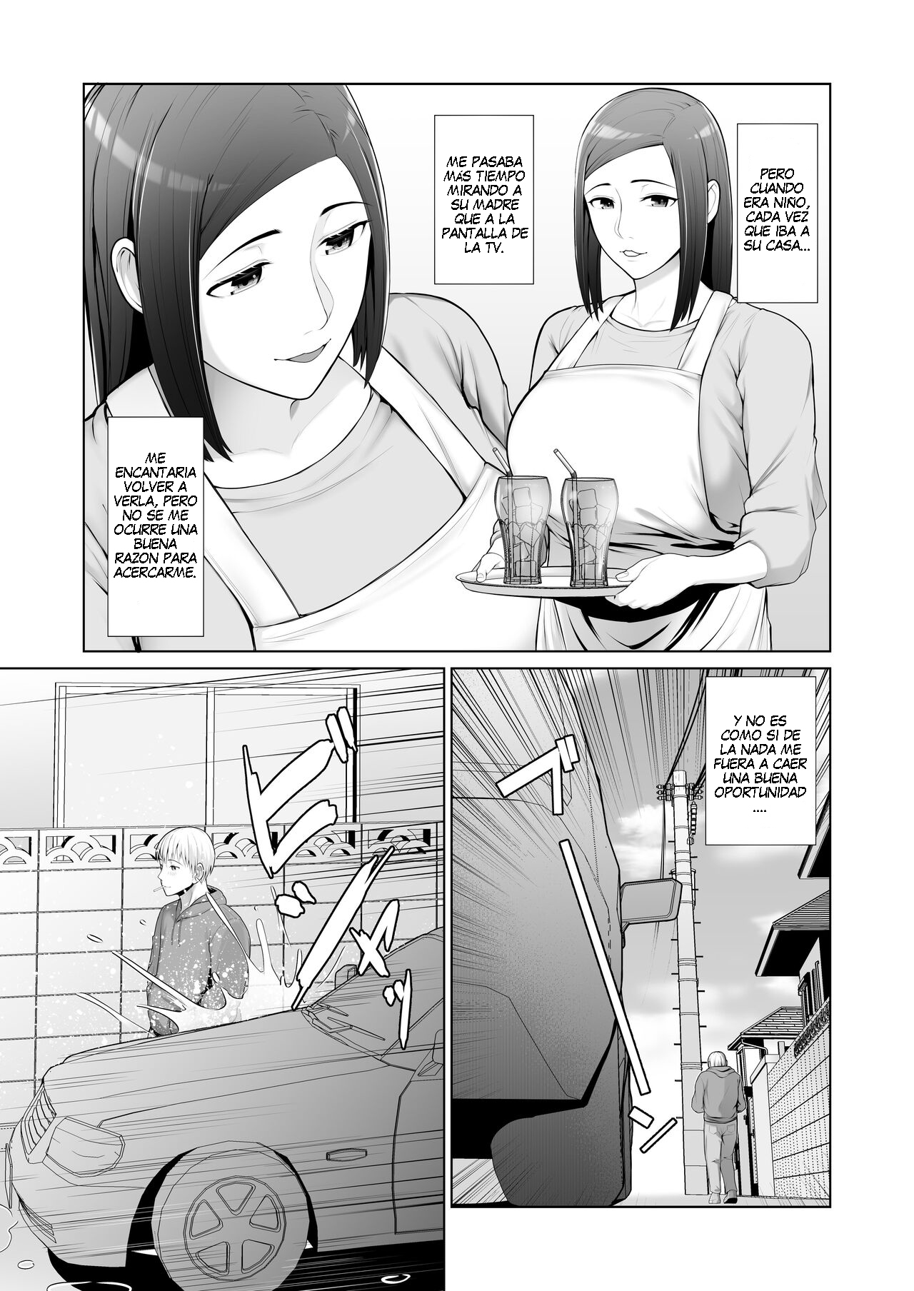 Yuujin no Hahaoya ni Fudeoroshi Saremashita | La Mamá de Mi Amigo Me Quitó la Virginidad - Page 7