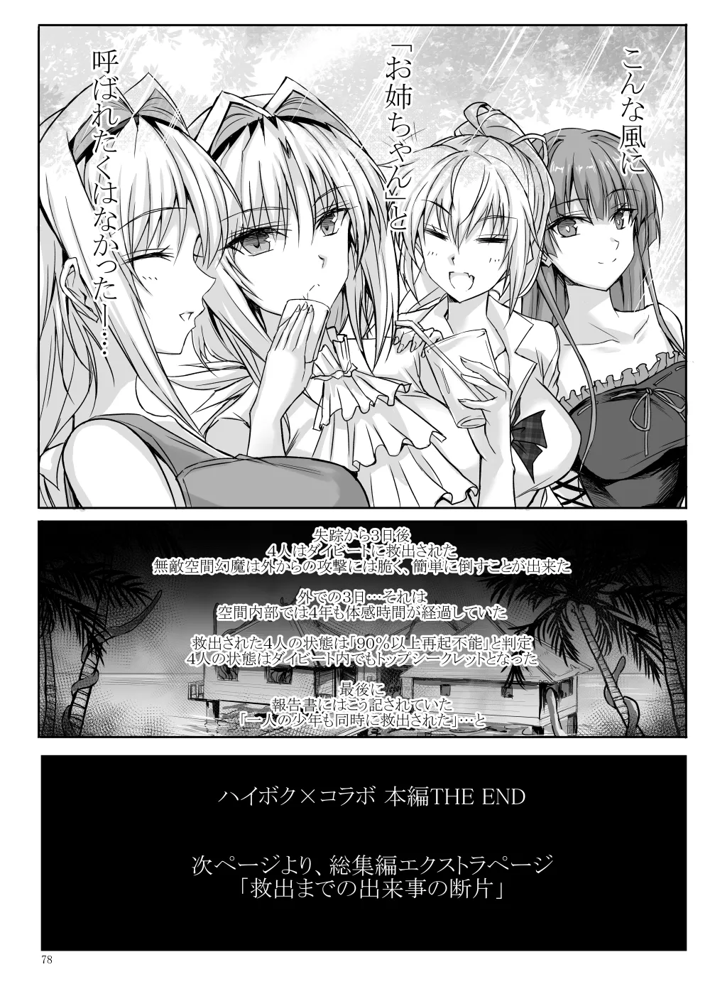 H×C Haiboku × korabo Soushuuhen - Page 78