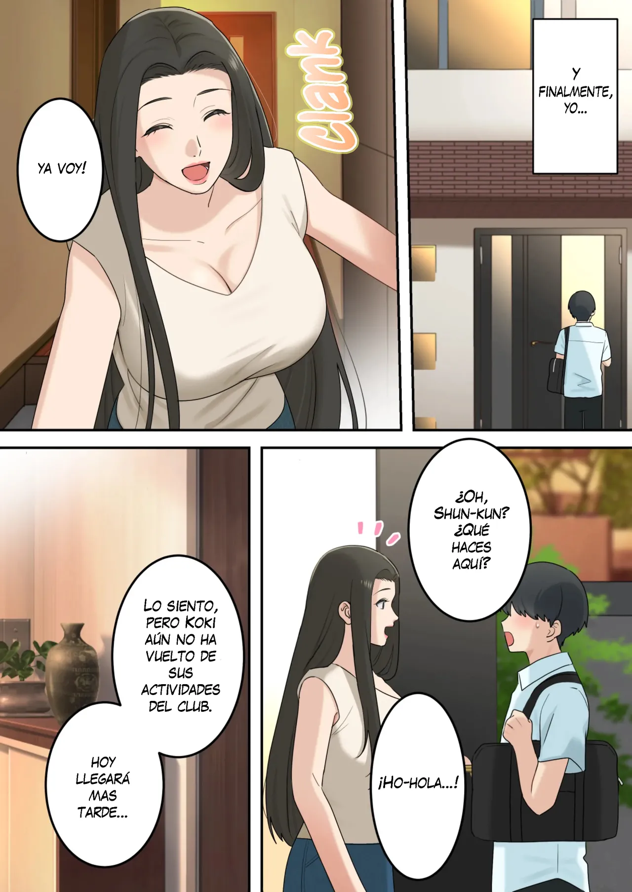 Kawaisugiru Tomodachi no Okaasan to Kossori Tsukiacchatta Hanashi | La Historia de cómo Terminé Saliendo en Secreto con la Hermosa Madre de mi Amigo - Page 8