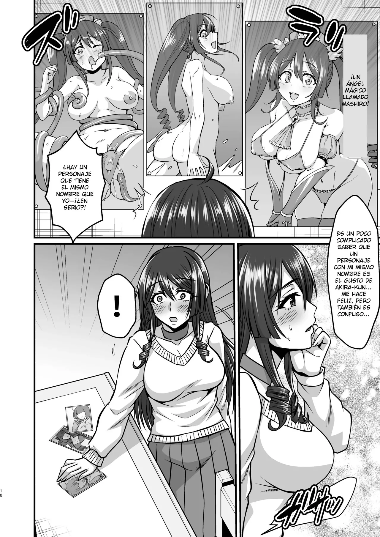 InCha Otaku Cameko no Mama wa Dosukebe Senzoku Doinran Cosplayer | La Madre del Otaku Recluído se Vuelve la Puta Exclusiva de los Juegos de Rol en Cosplay de su hijo - Page 9