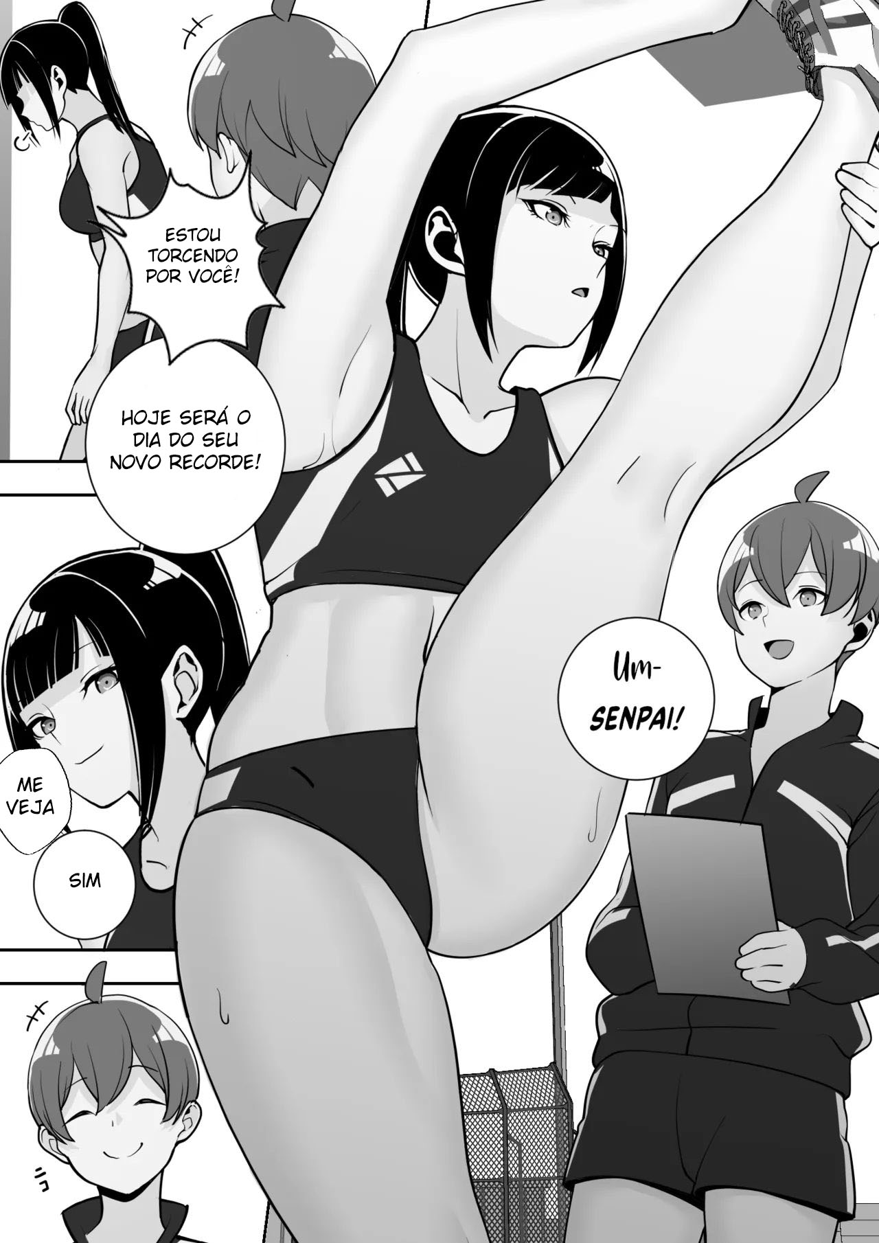 Eu Fiz Lavagem Cerebral em Minha Amada Senpai do Atletismo e a Tornei Minha Mulher Perfeita - Page 5
