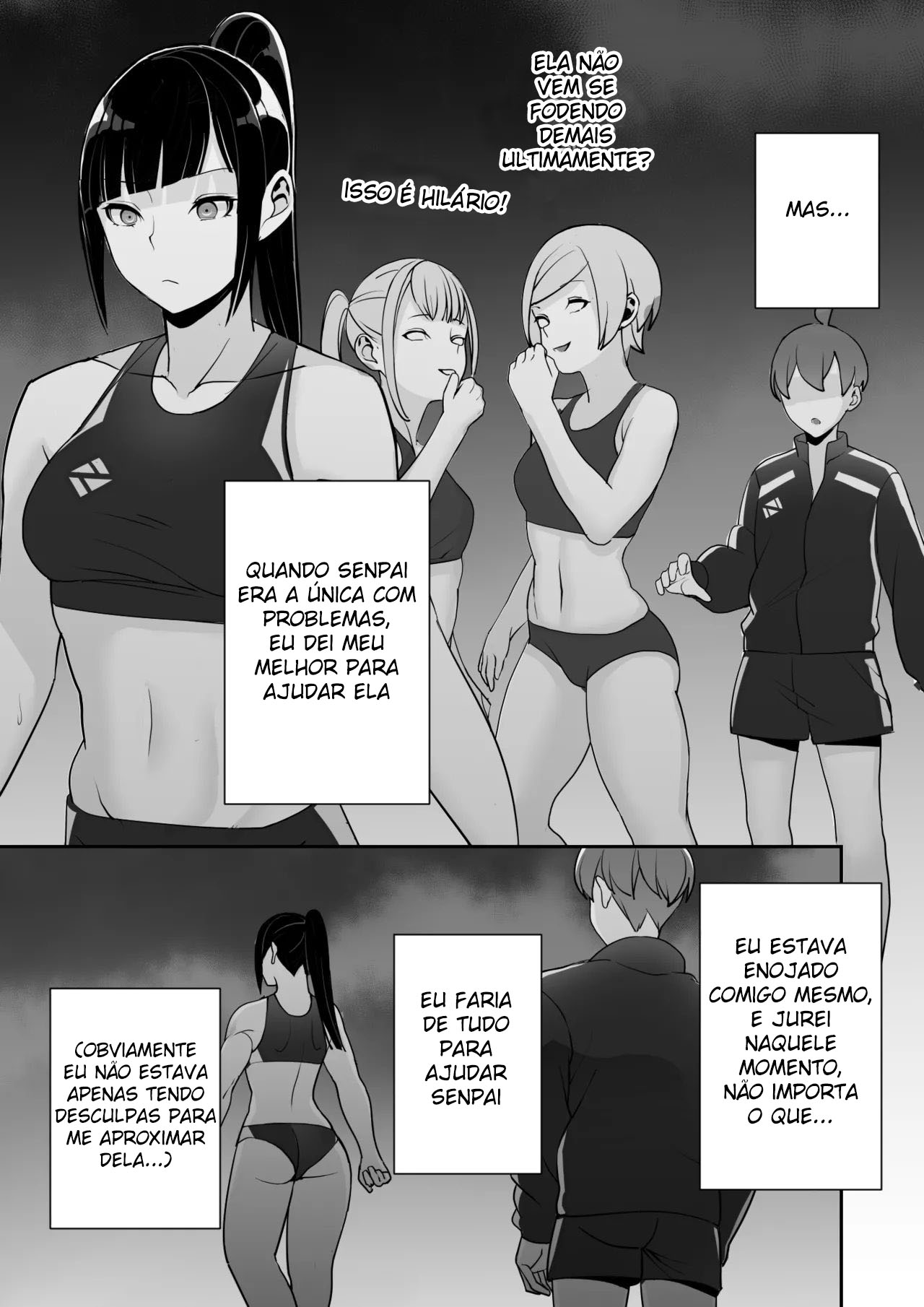 Eu Fiz Lavagem Cerebral em Minha Amada Senpai do Atletismo e a Tornei Minha Mulher Perfeita - Page 39