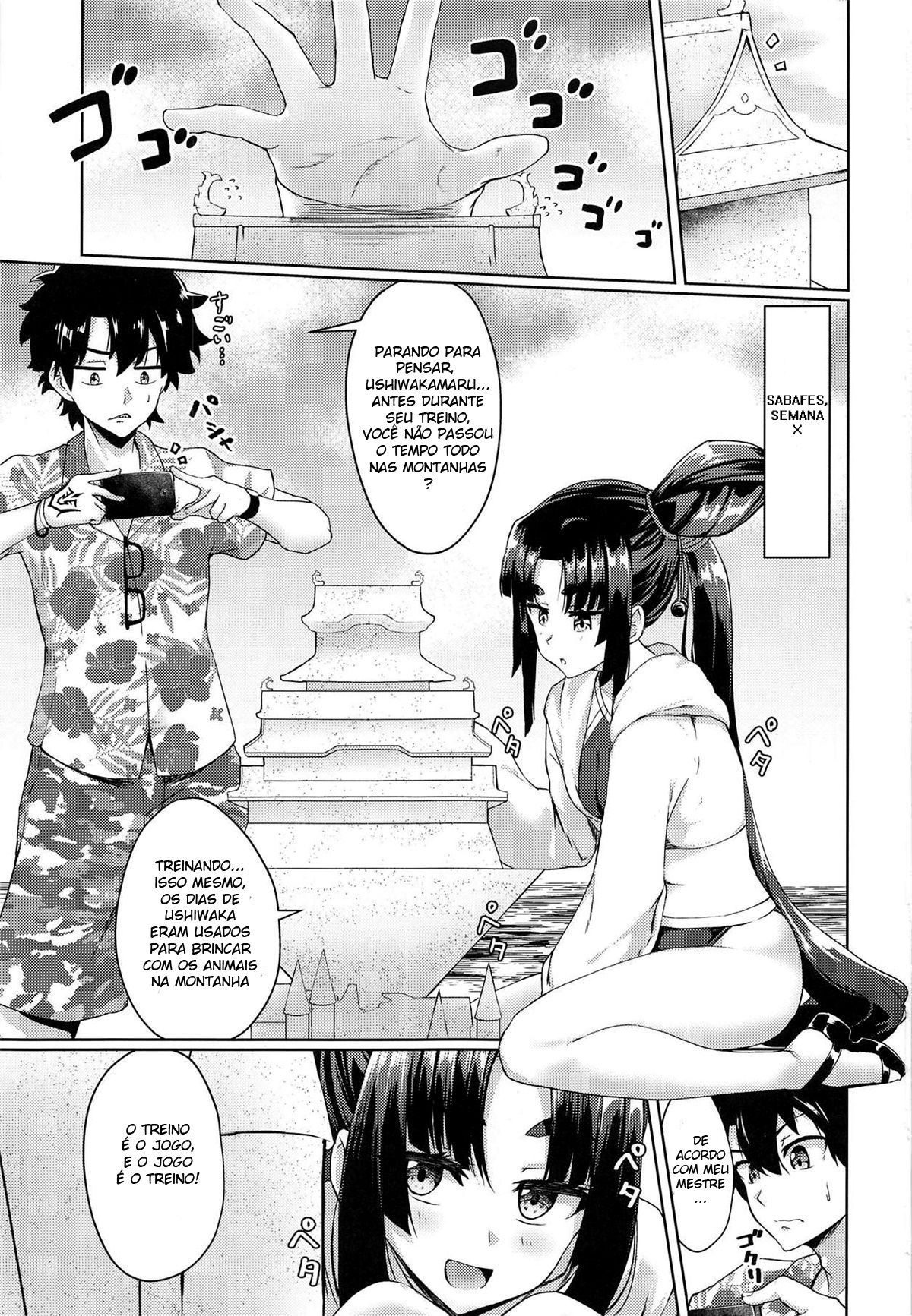 Eu Quero Brincar mais com Ushiwakamaru! - Page 2