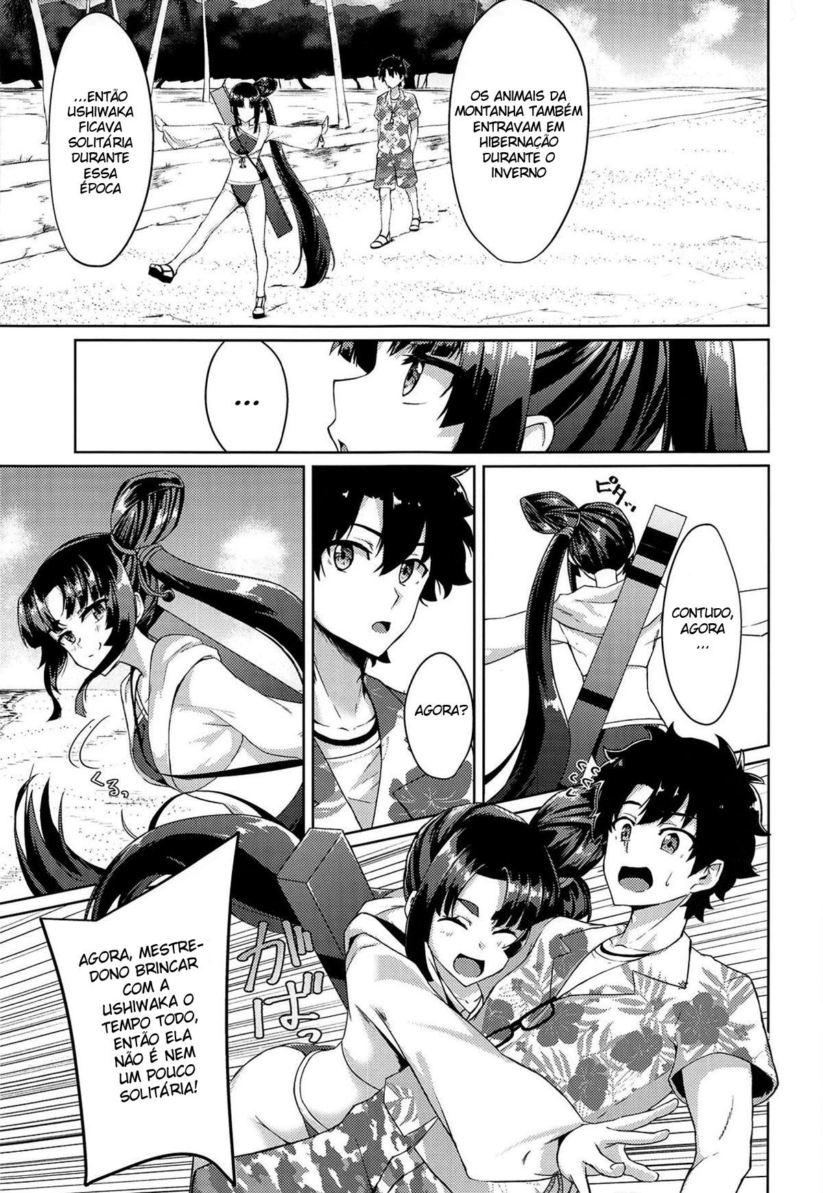 Eu Quero Brincar mais com Ushiwakamaru! - Page 4