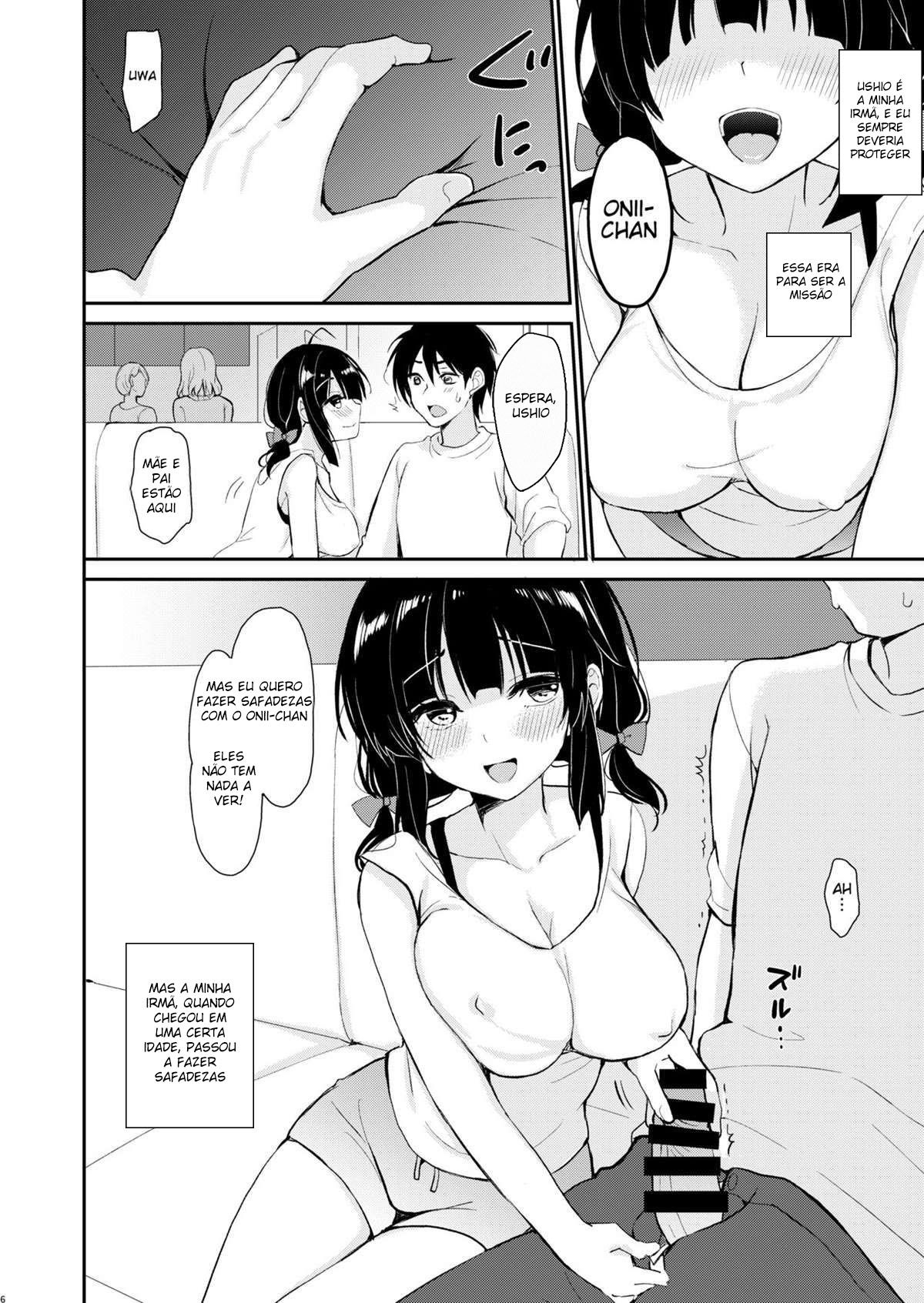 Eu não posso contrariar minha irmã - Page 4