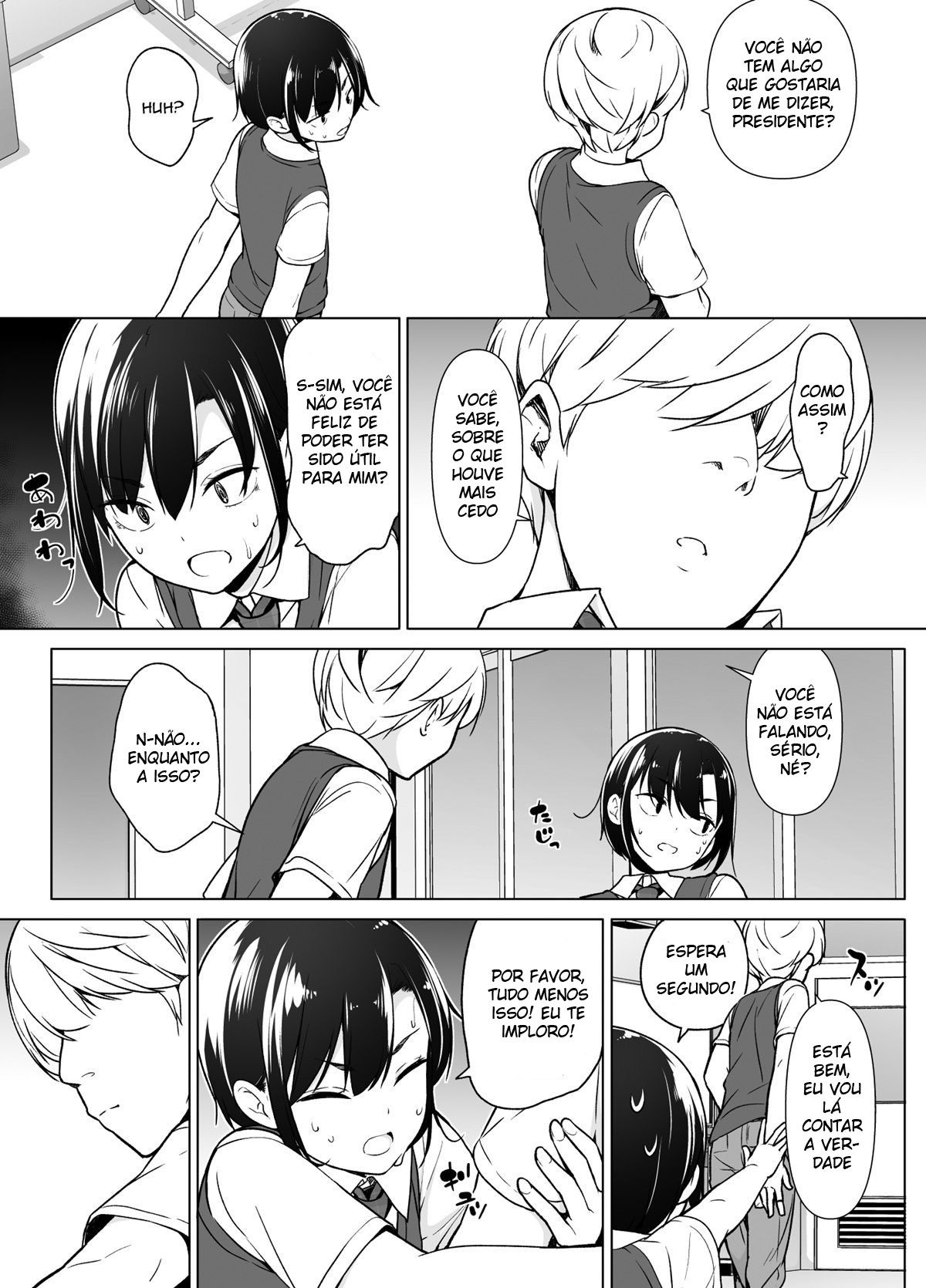 Gouman Seitokaichou ga Josou o Shitara - Page 9