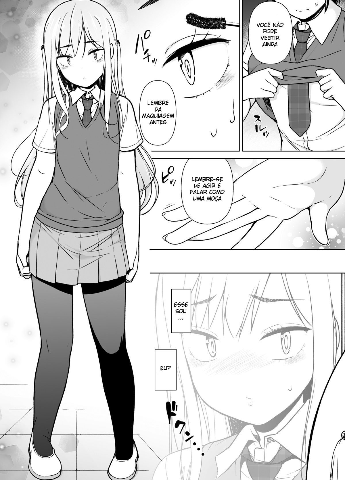 Gouman Seitokaichou ga Josou o Shitara - Page 12