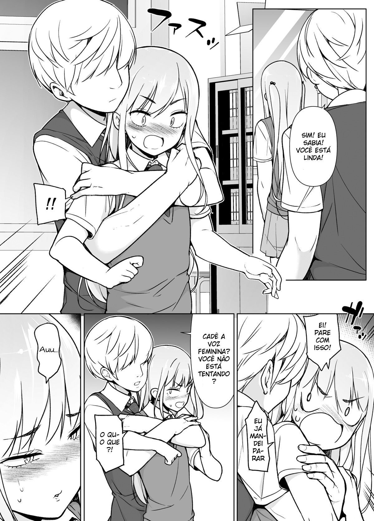 Gouman Seitokaichou ga Josou o Shitara - Page 13