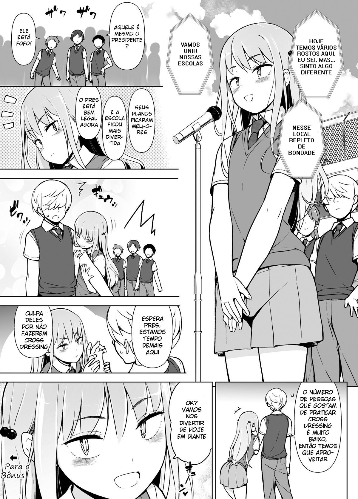 Gouman Seitokaichou ga Josou o Shitara - Page 43
