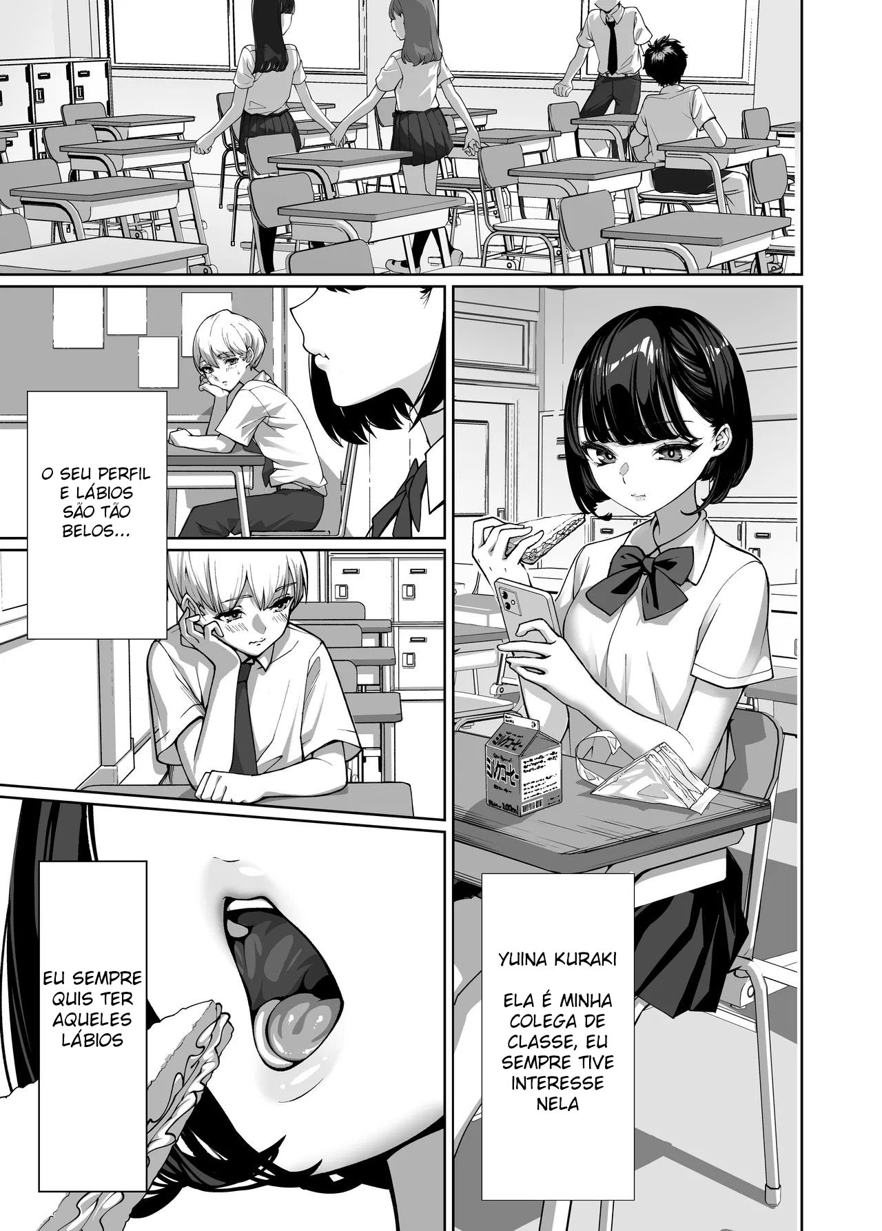 Lambido Até Ficar Duro Pela Minha Crush - Page 2