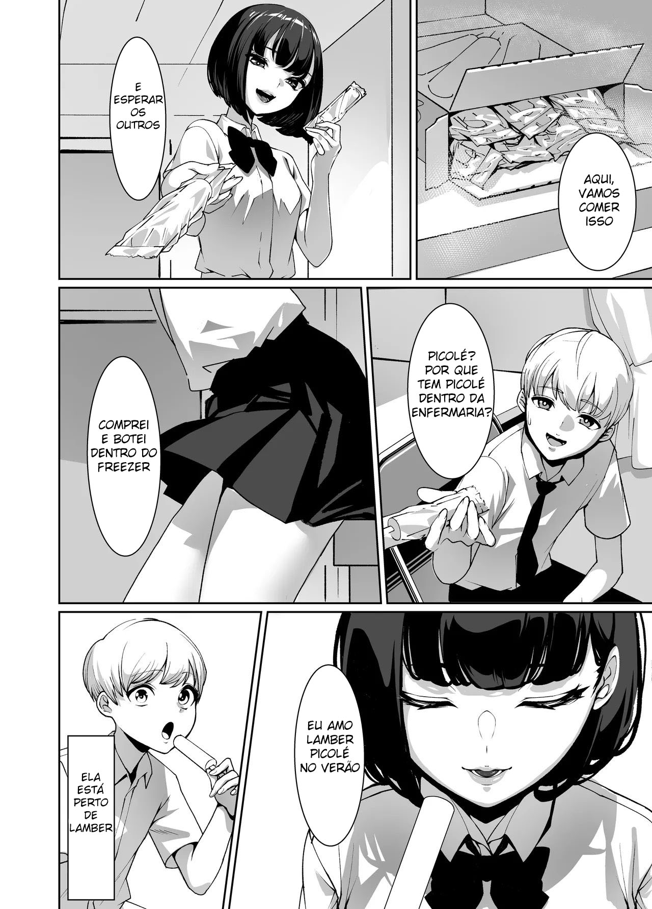 Lambido Até Ficar Duro Pela Minha Crush - Page 7